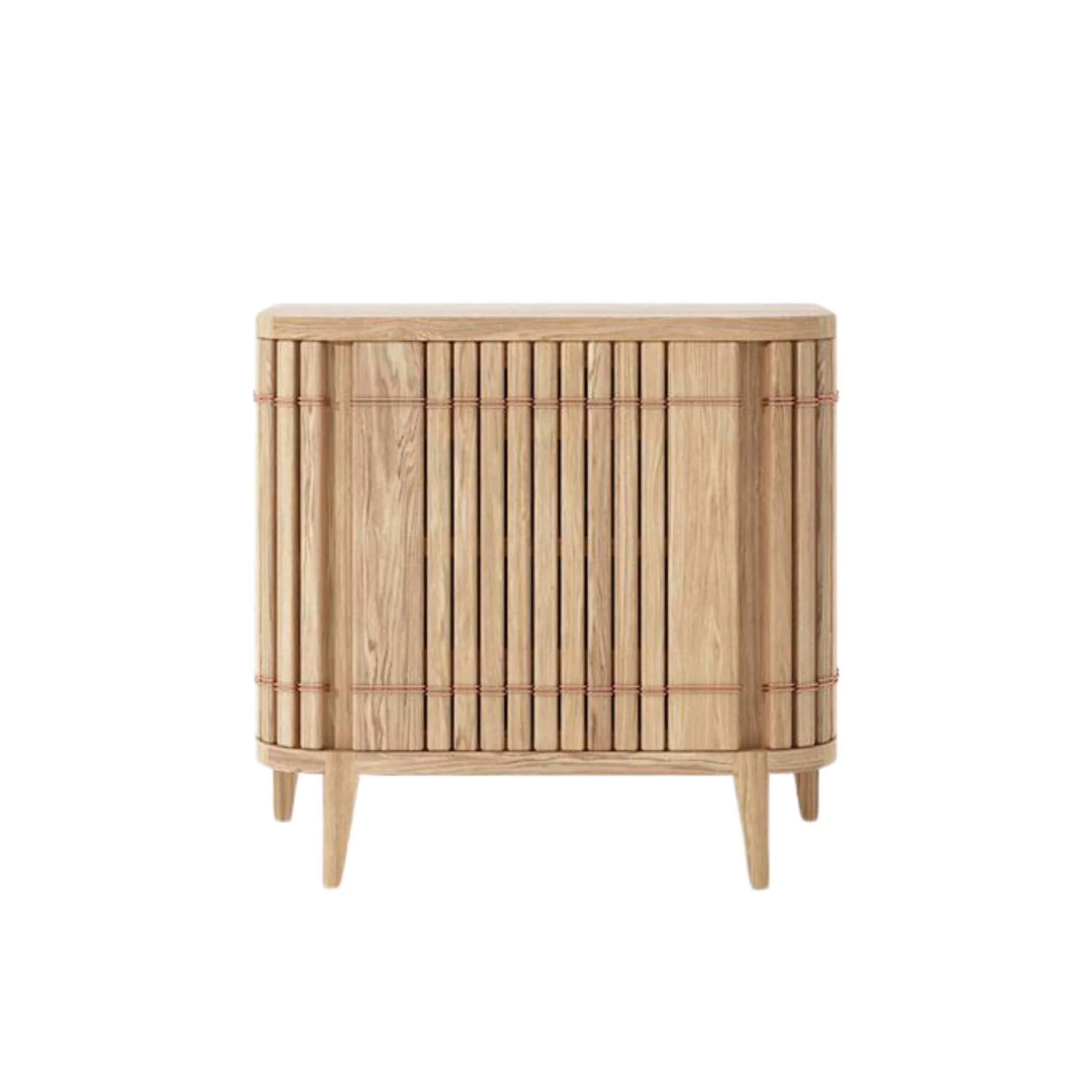 Koppar Side Table Right Hinges - European Oak - Image 3