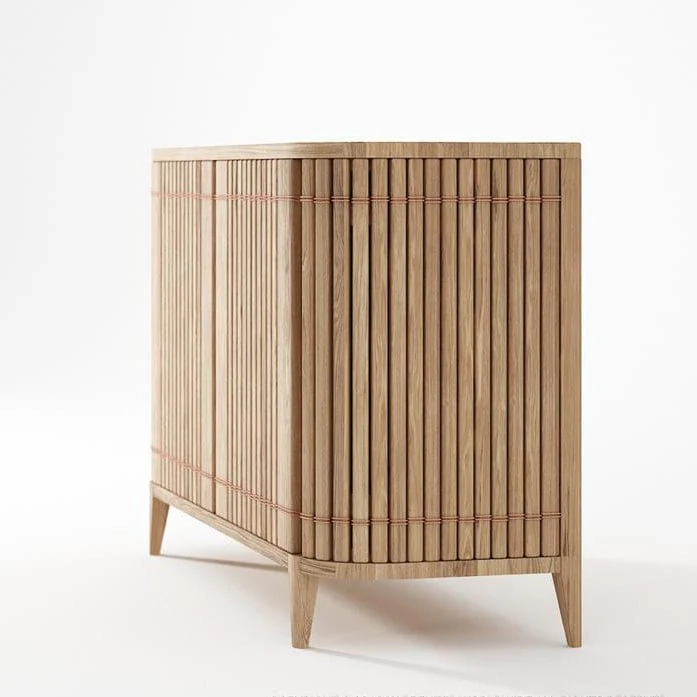 Koppar Sideboard with 2 Doors - European Oak - Image 5