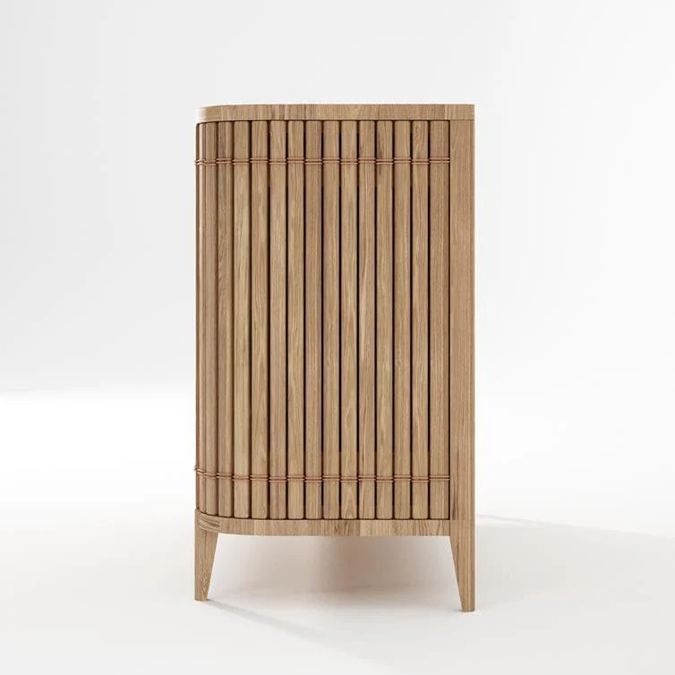 Koppar Sideboard with 2 Doors - European Oak - Image 6