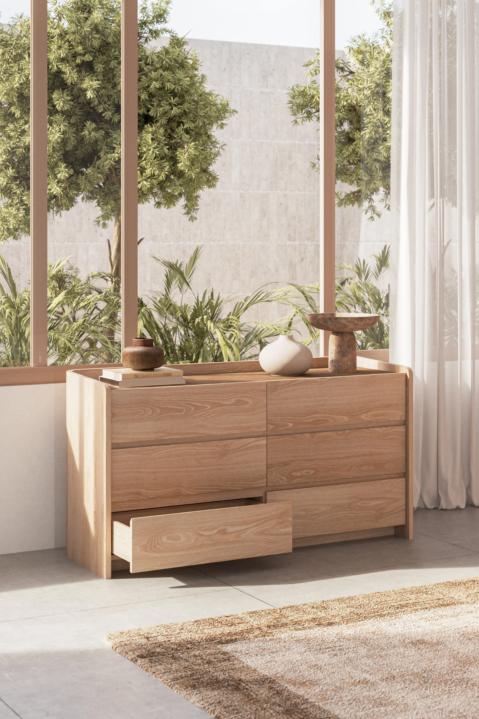 Laguna 6 Drawer dresser - Image 2