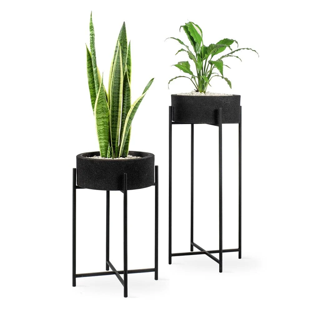 Lava Stone Plant Stand Small - Image 3