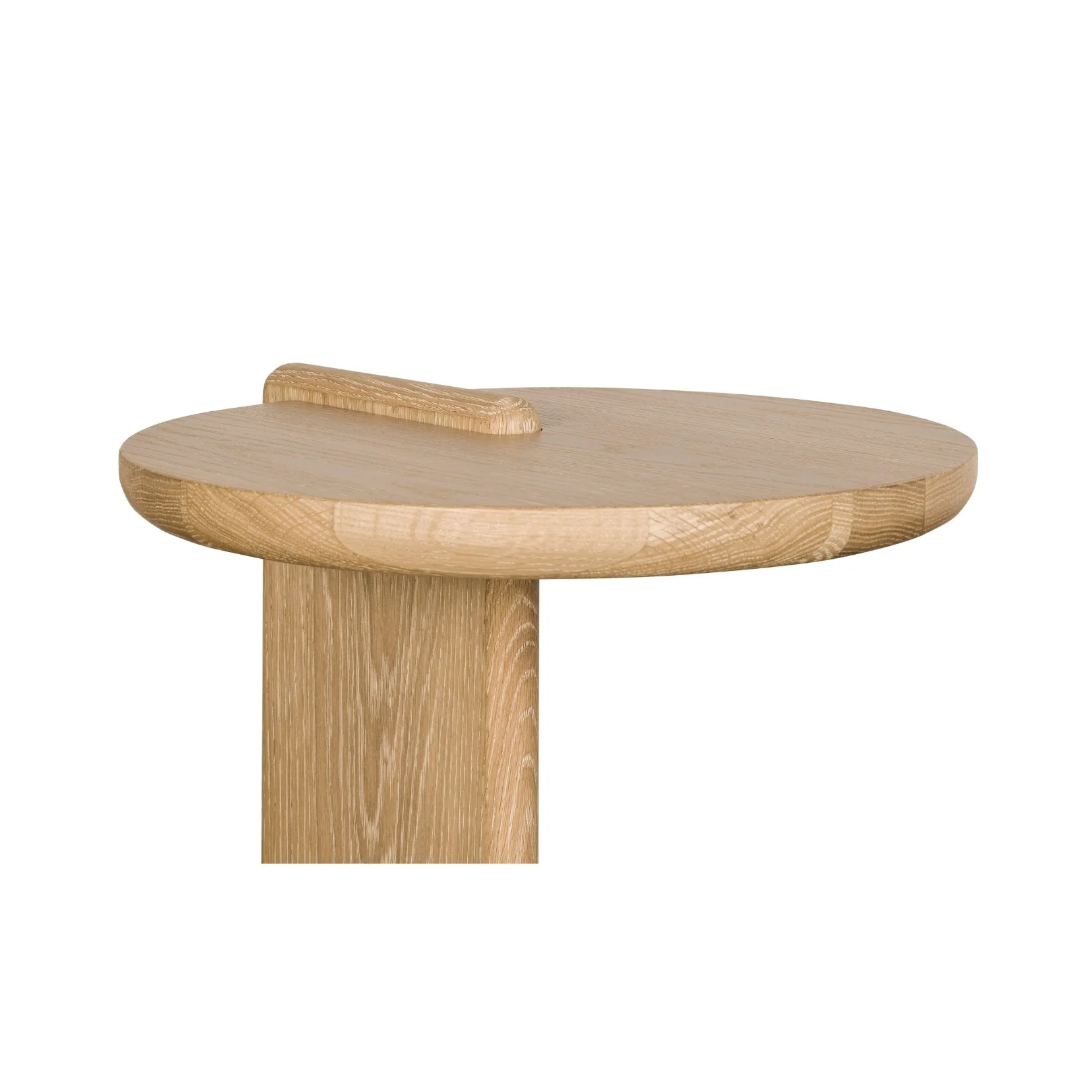 Leo Side table - Natural - Creme Marble - Image 6