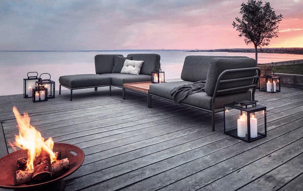 Level Lounge Chair - Sooty Grey Sunbrella - Image 3
