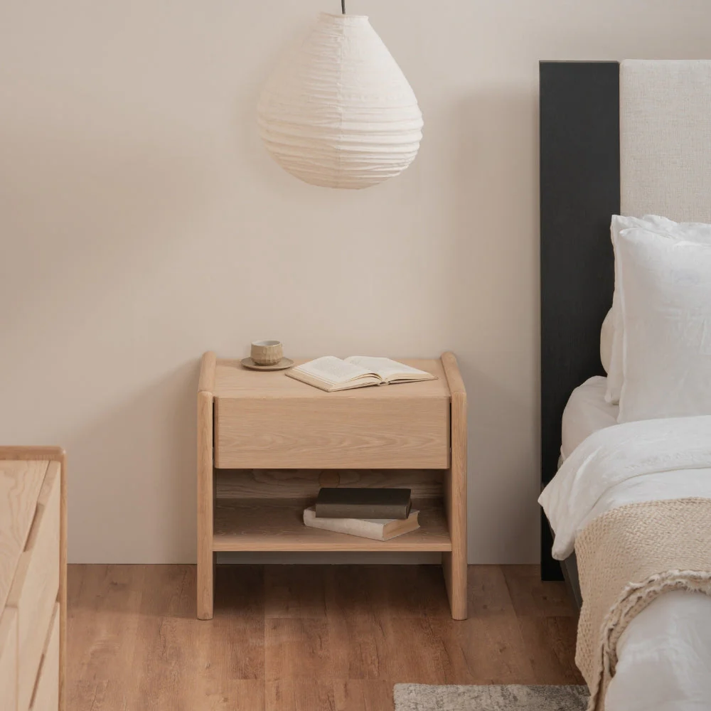 Loleta Bedside 1 drawer - Image 8