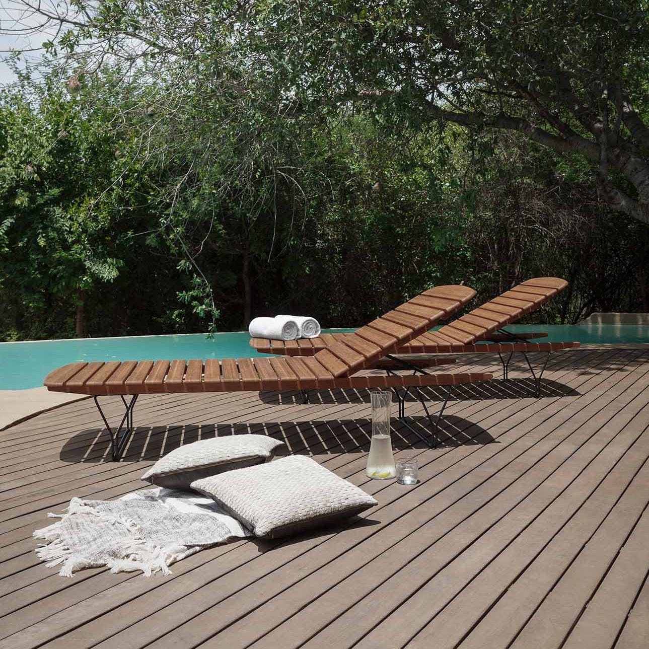 Molo Bamboo Sunlounger - Image 4