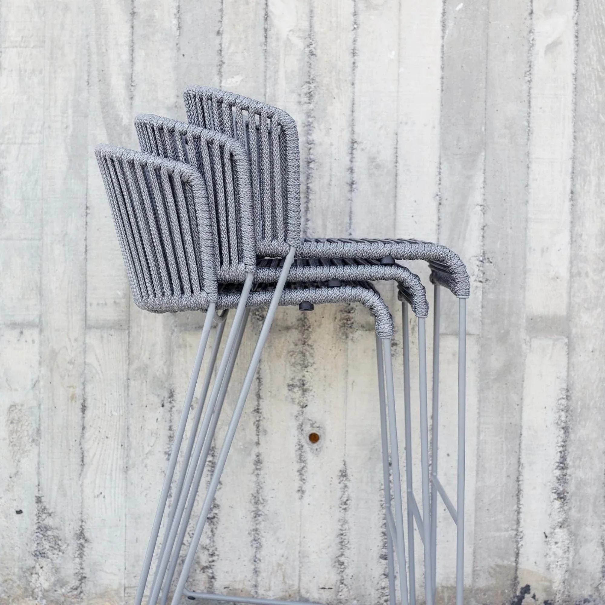 Moments Bar Chair - Grey - Image 2