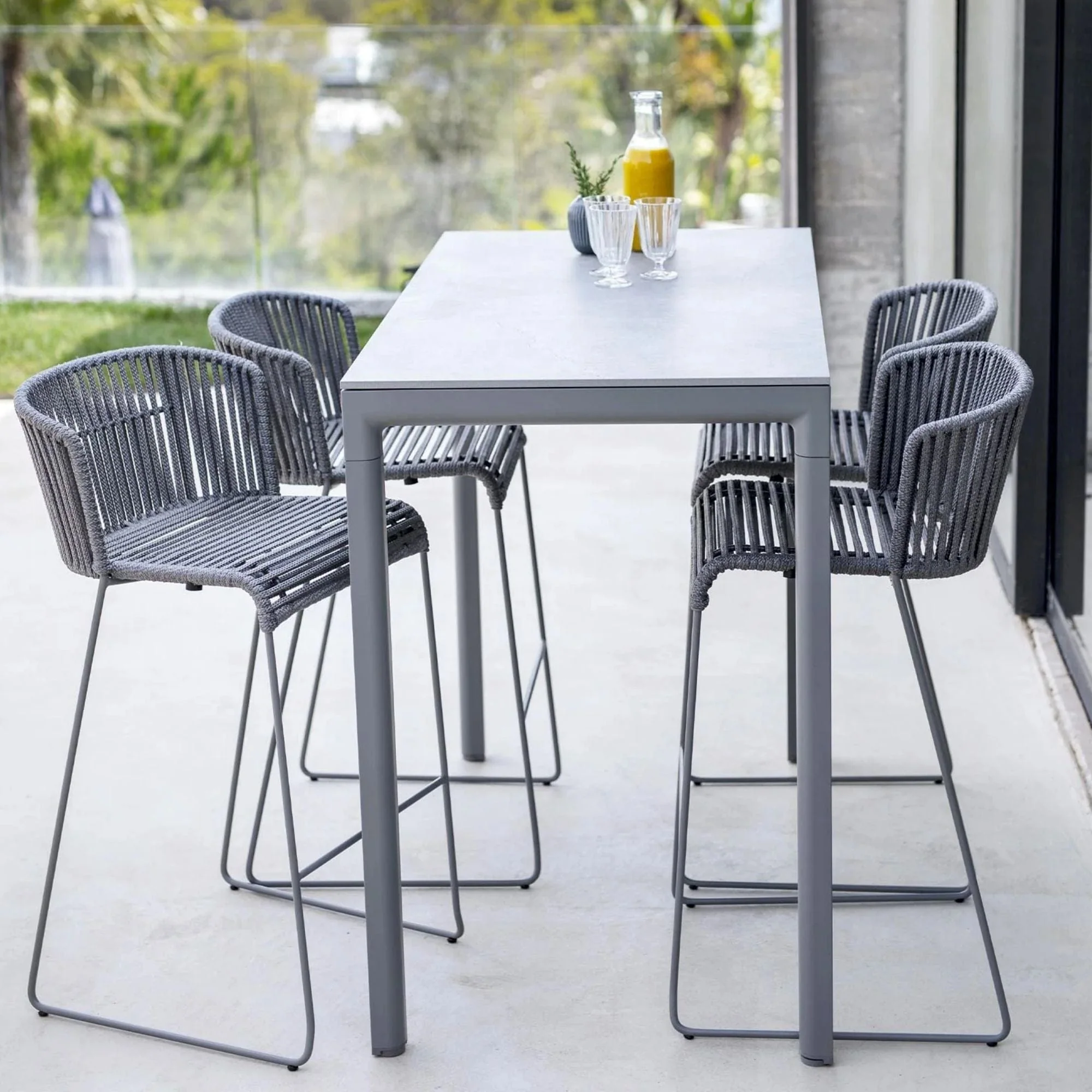 Moments Bar Chair - Grey - Image 6