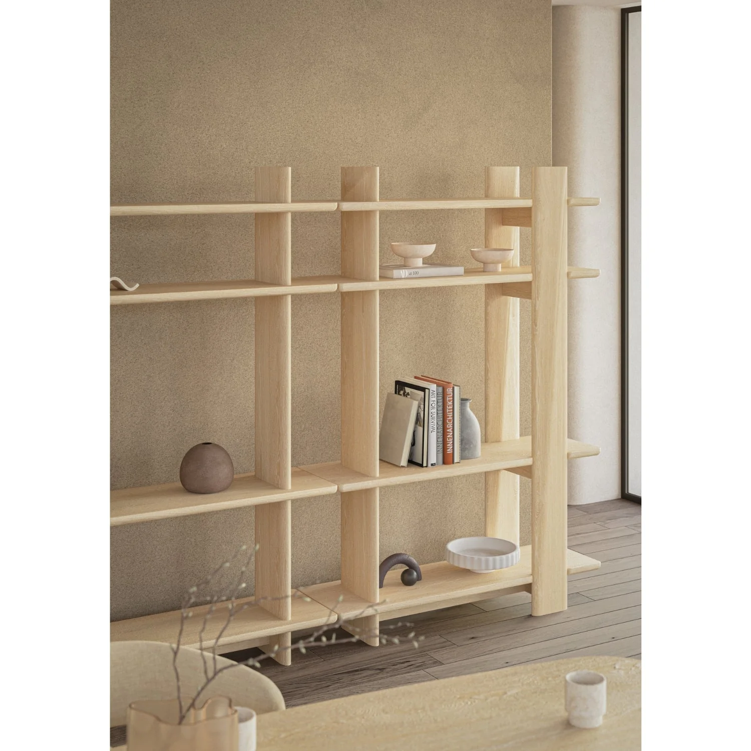 Montaro Small Bookcase - Natural - Image 2