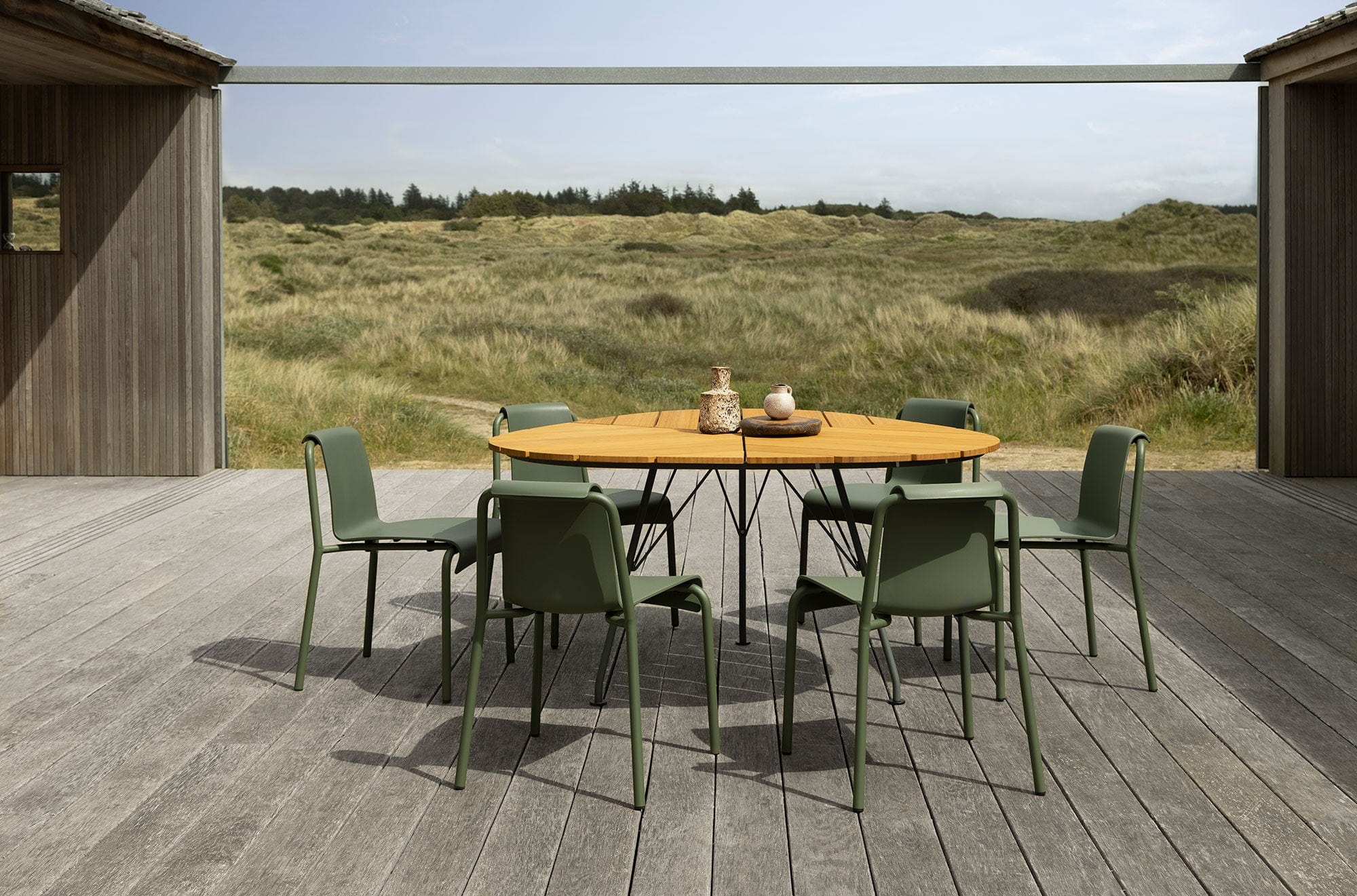 NAMI Dining Chair - Olive green - Image 6