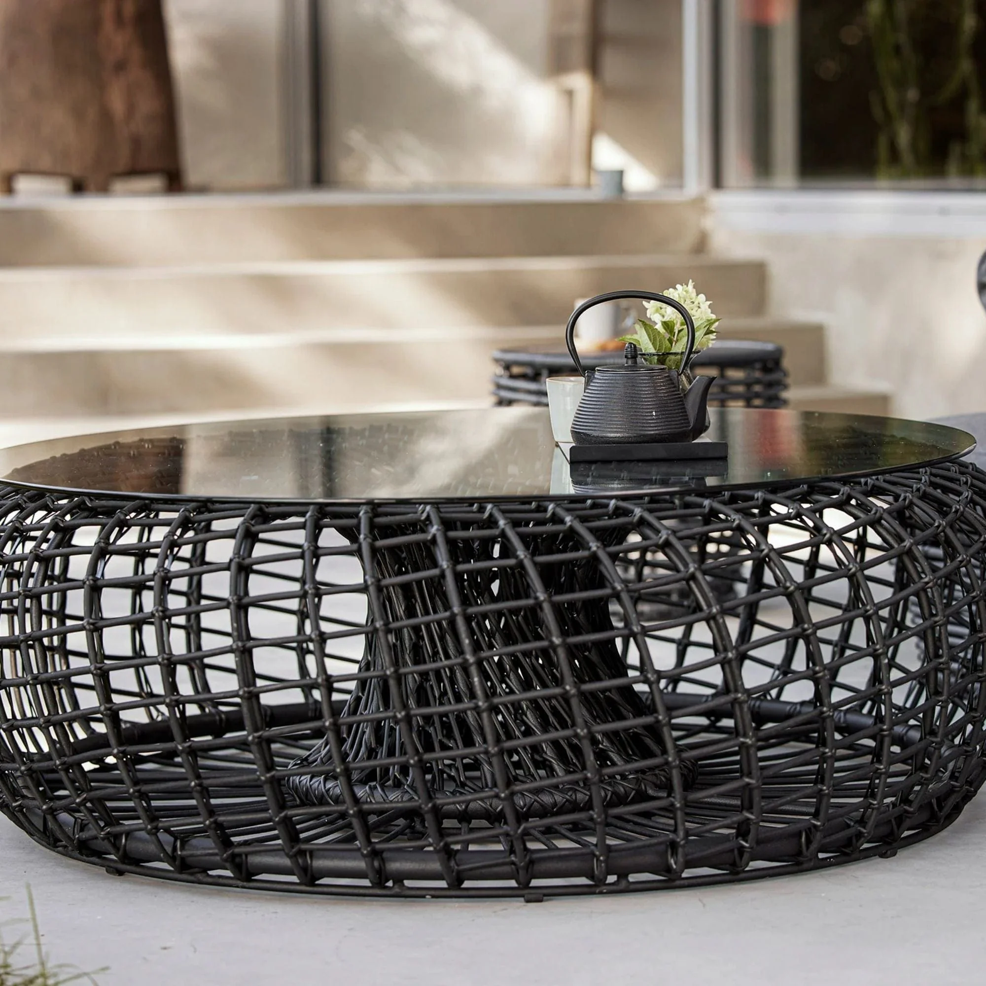 Nest Large Coffee Table - Lava Grey - Image 2