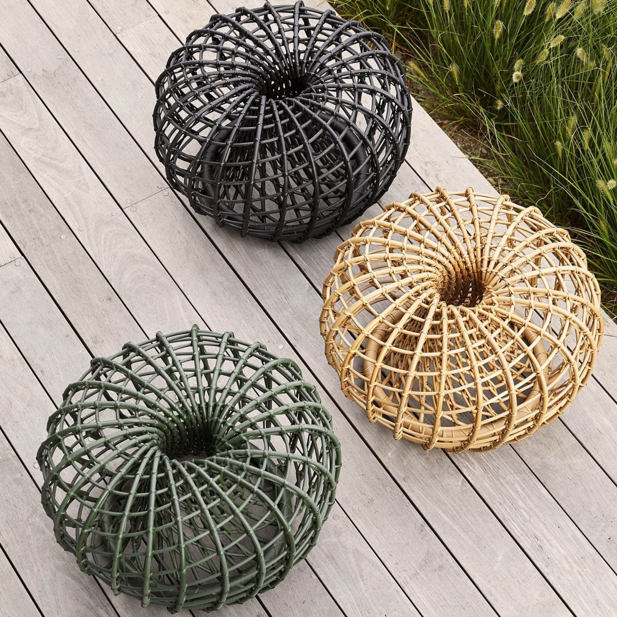 Nest Small Coffee Table - Dark Green - Image 2
