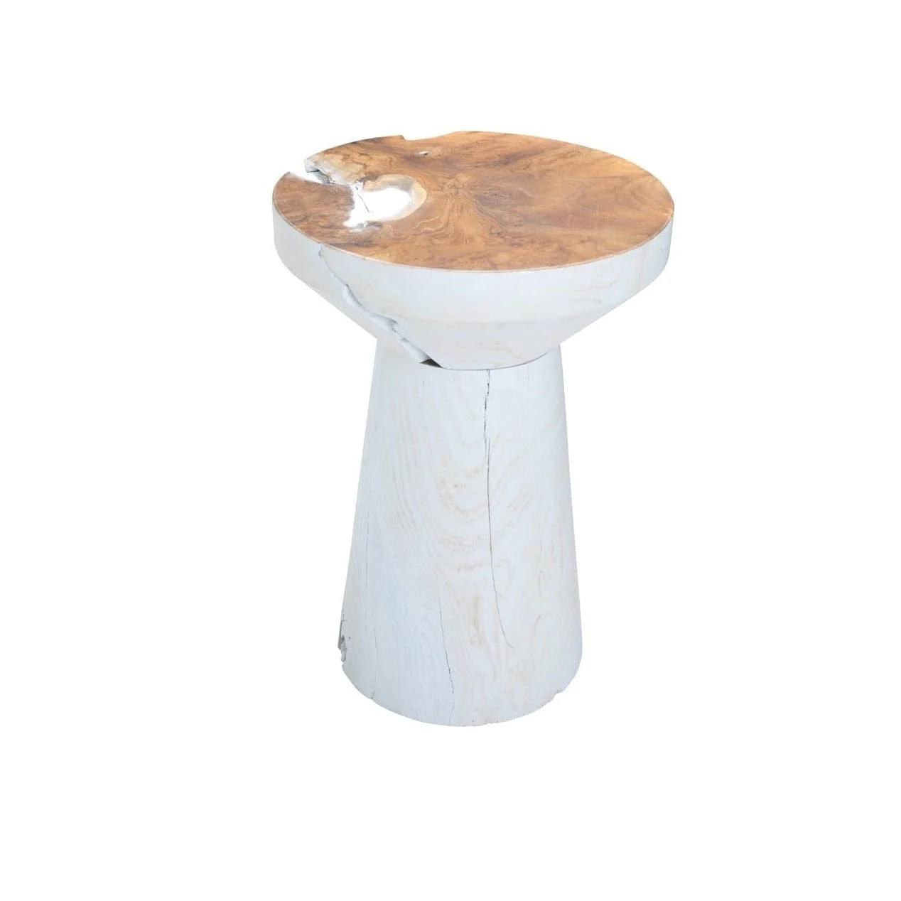 Obie Sidetable White