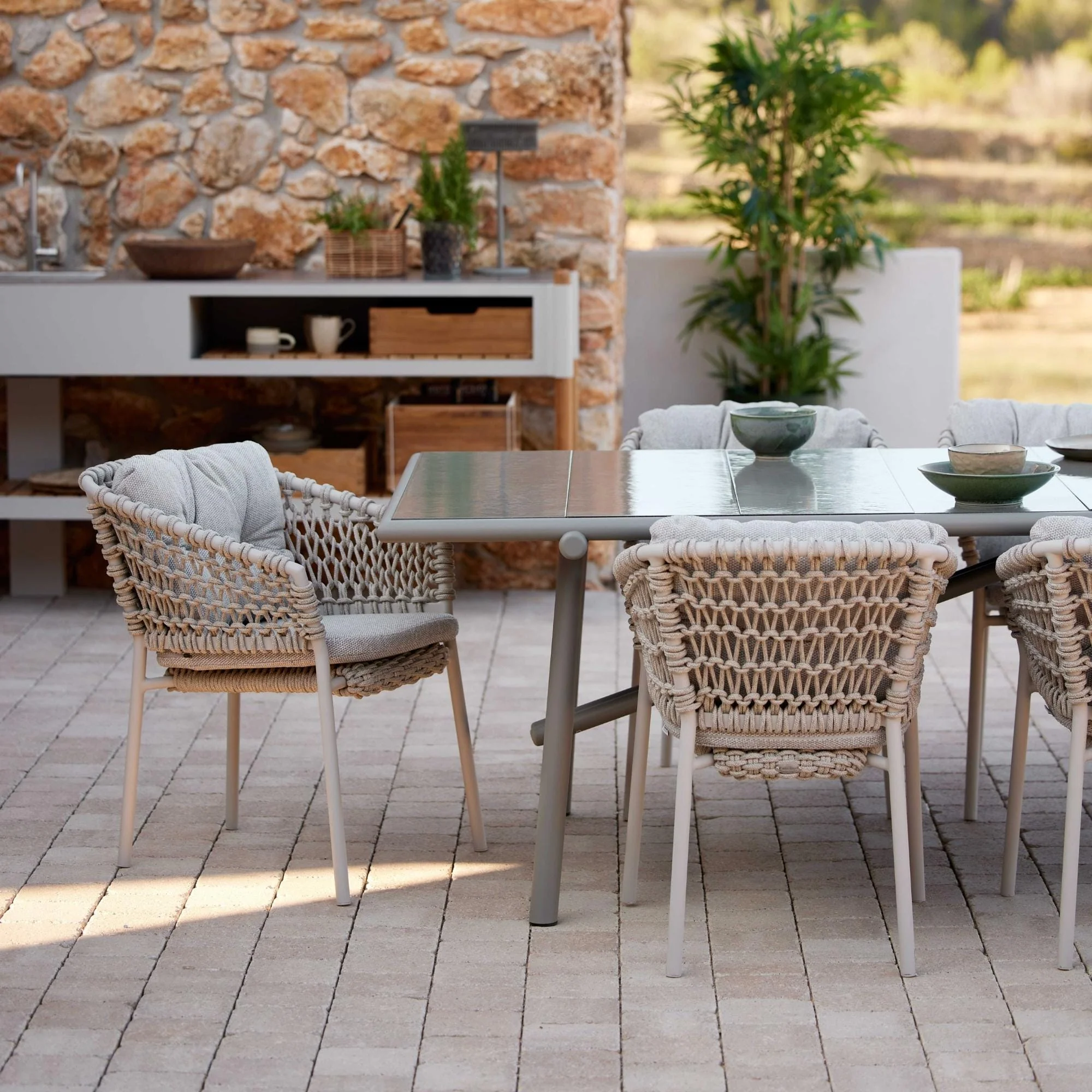 Ocean Stackable Chair - Sand - Image 4
