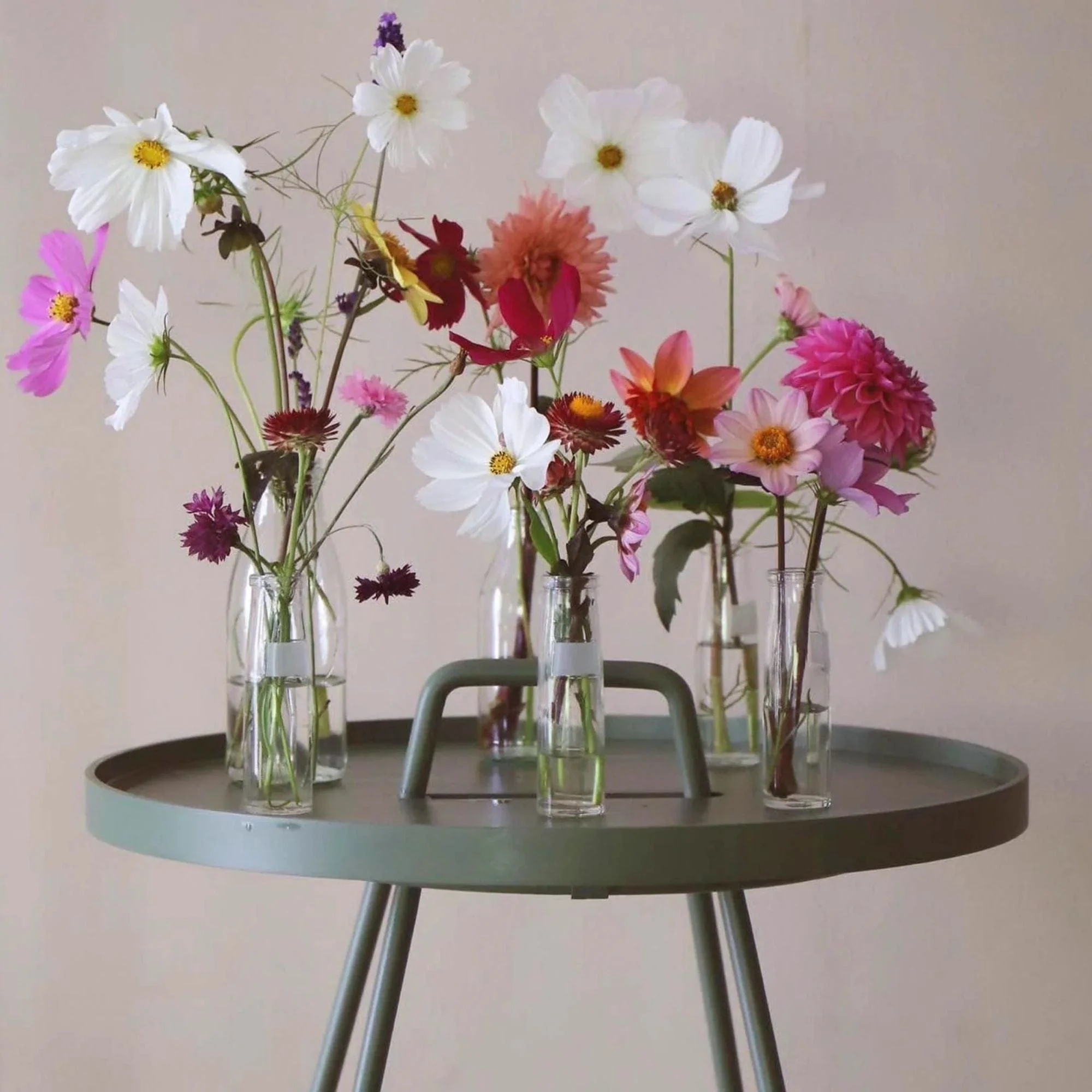 On-The-Move Small Side Table - Dark Green - Image 3