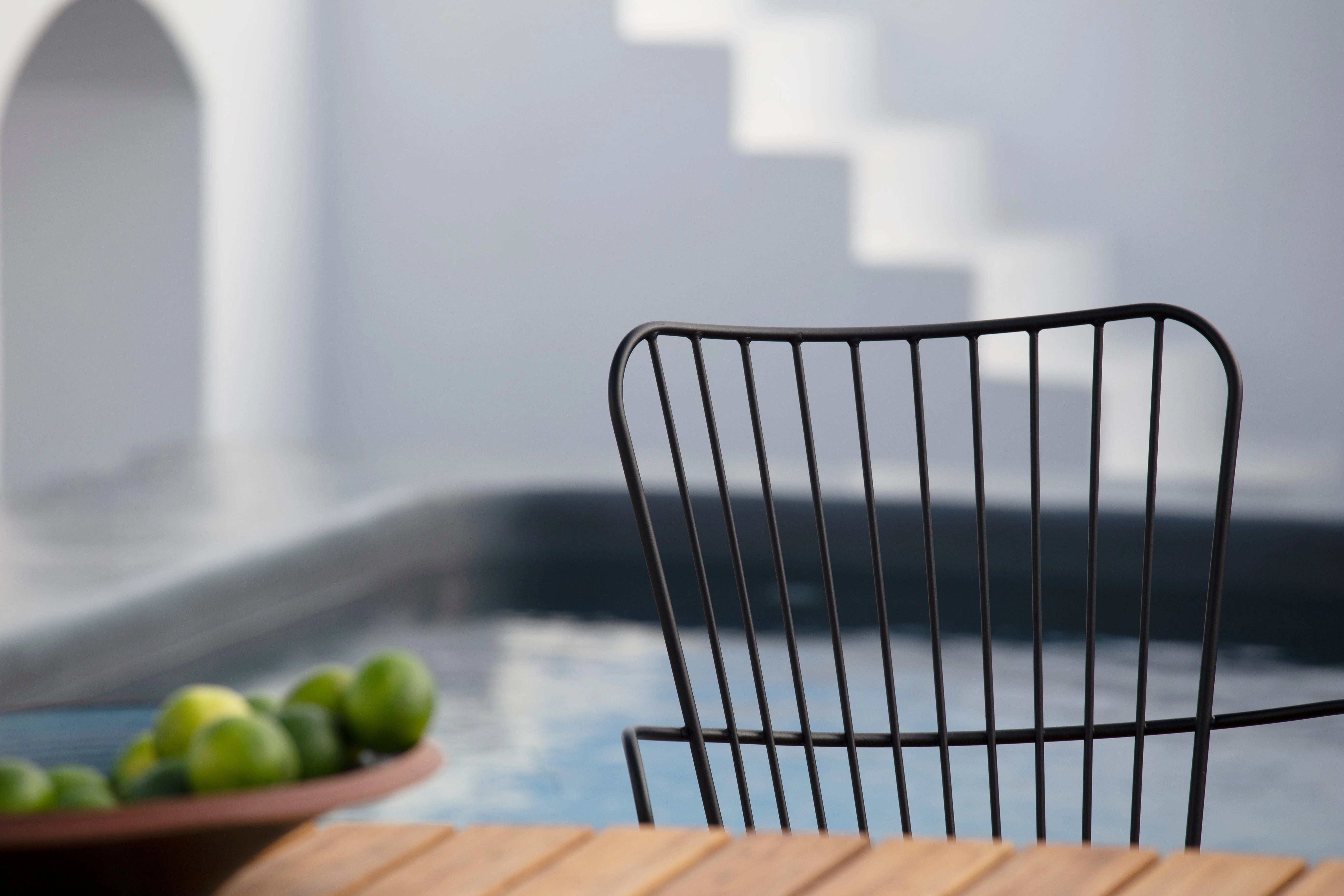 Paon Bar Chair - Bamboo | Black - Image 3