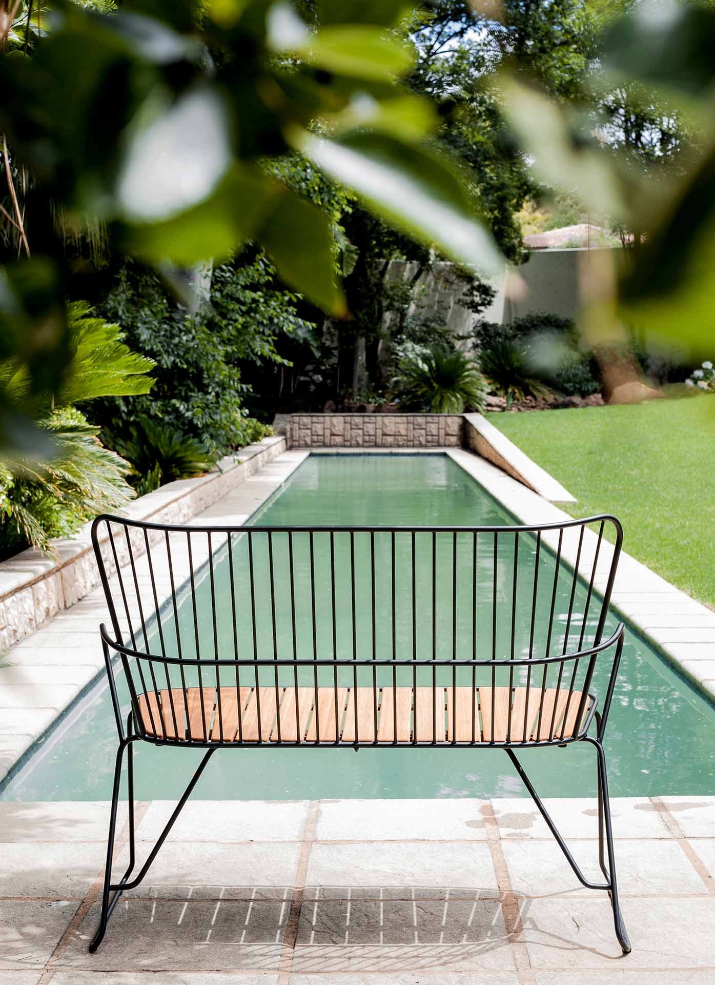 Paon Bench - Bamboo | Black - Image 5