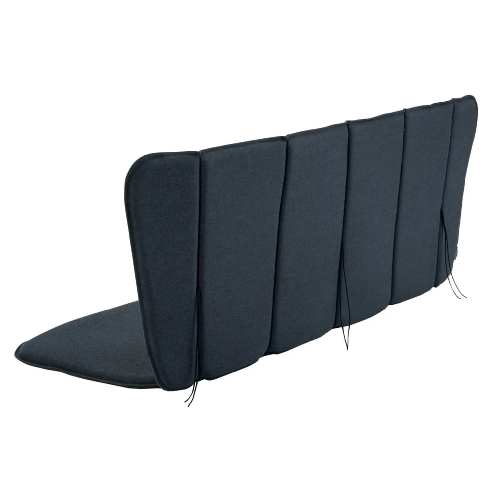 Paon Bench with Cushion - Bamboo | Black - Image 6