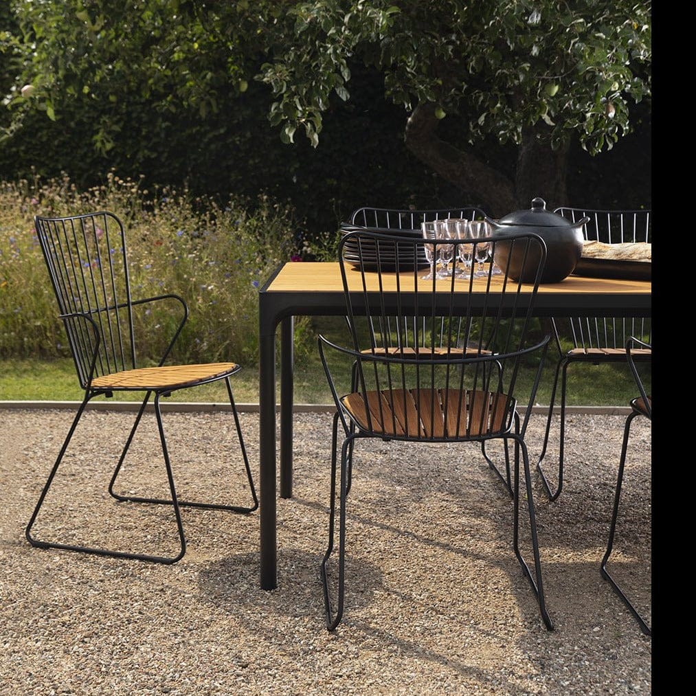 Paon Dining Chair with Cushion - Bamboo - Image 4