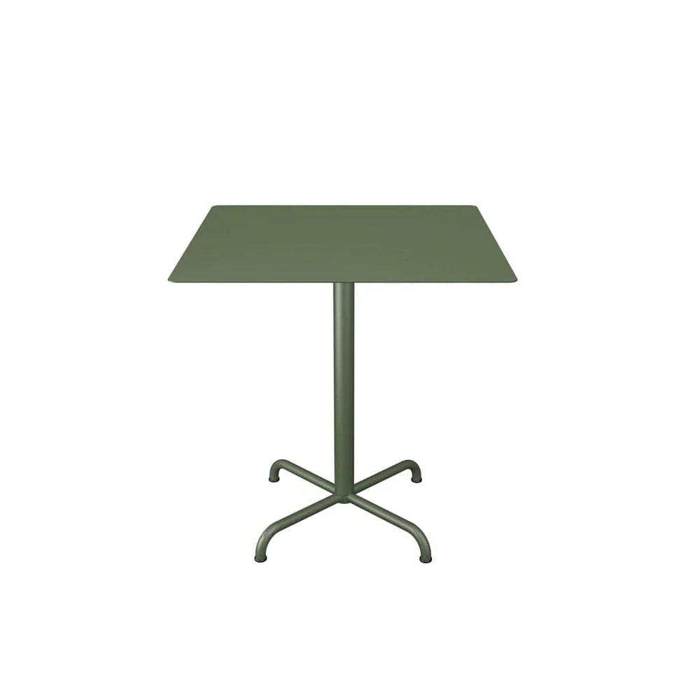 Pico Cafe Table (4 Star Base) 70cm - Green