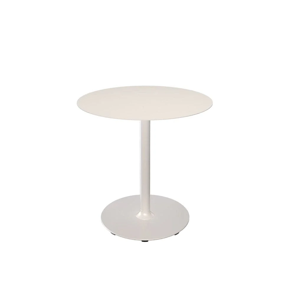 Pico Cafe Table (Round Base) 74cm - White