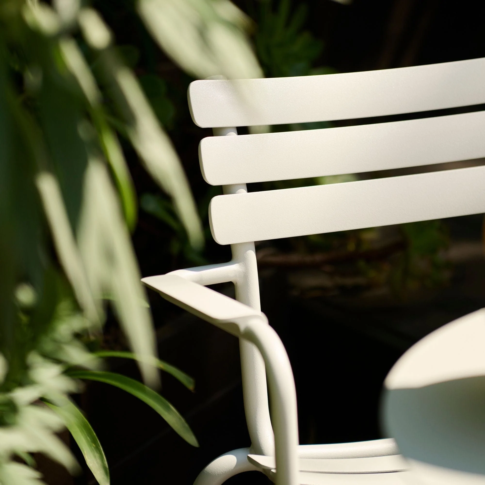 Pico Cafe Table (Round Base) 74cm - White - Image 5