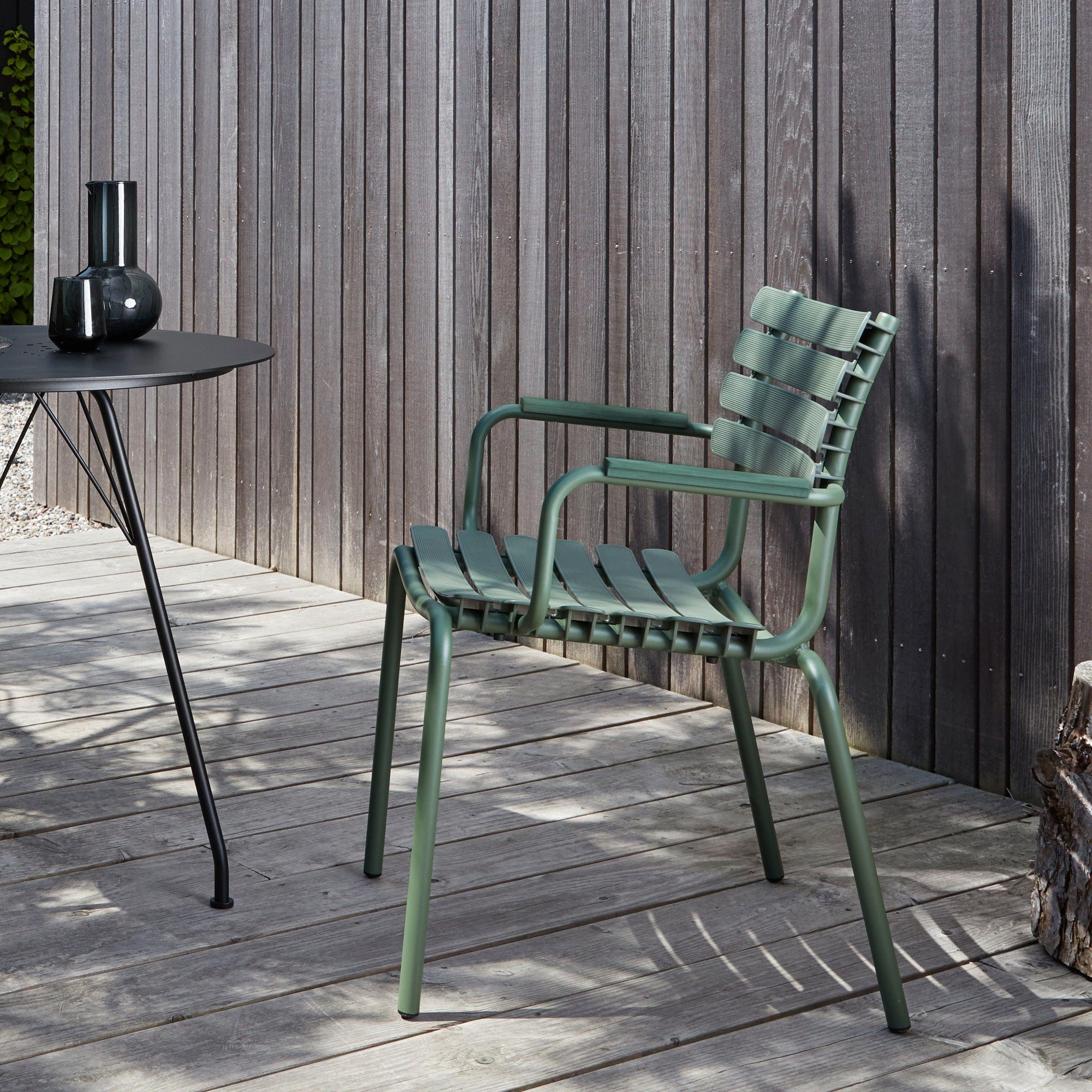 ReClips Dining Chair - Olive Green - Image 3