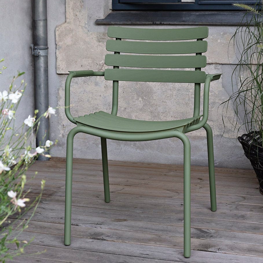 ReClips Dining Chair - Olive Green - Image 4