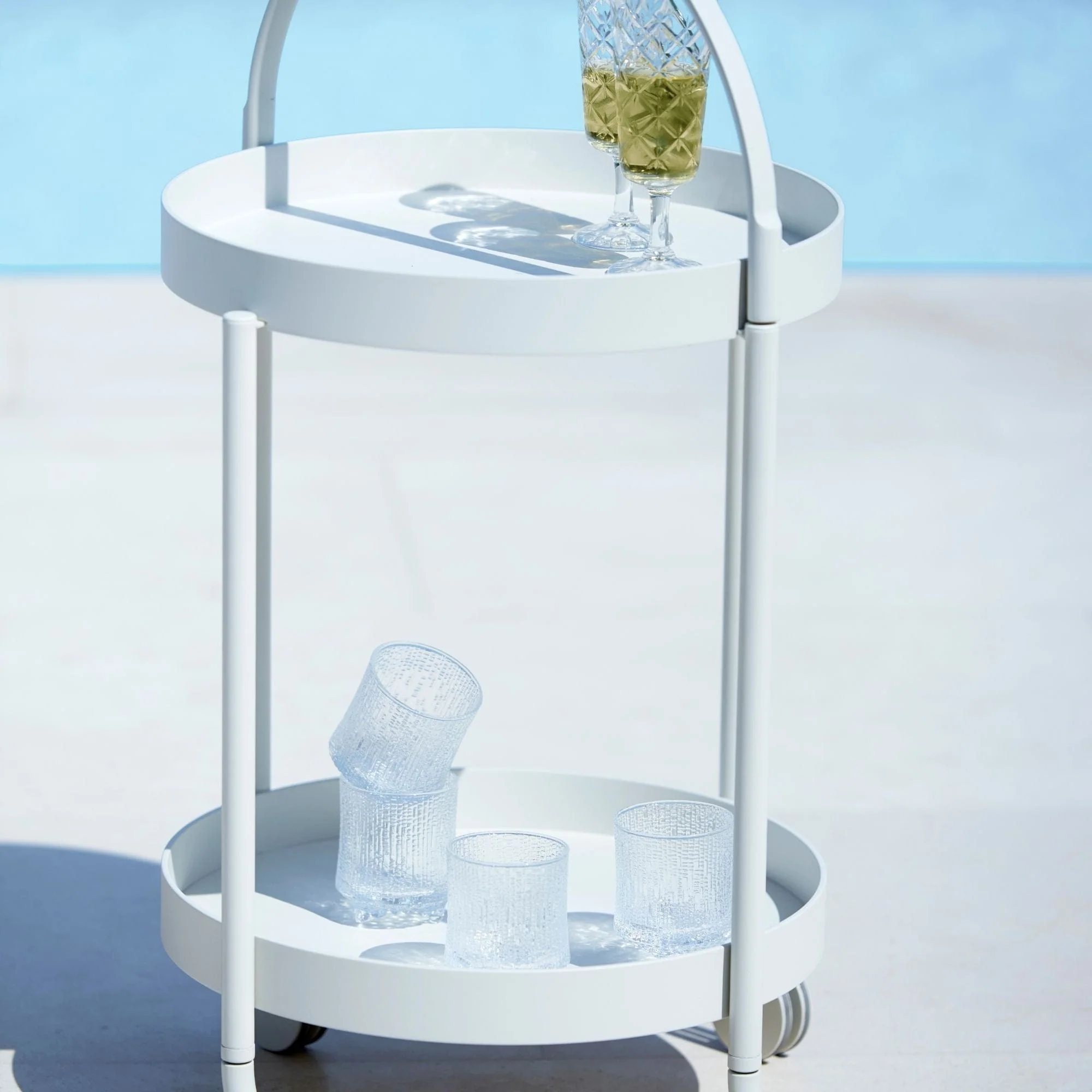 Roll Trolley - White - Image 2