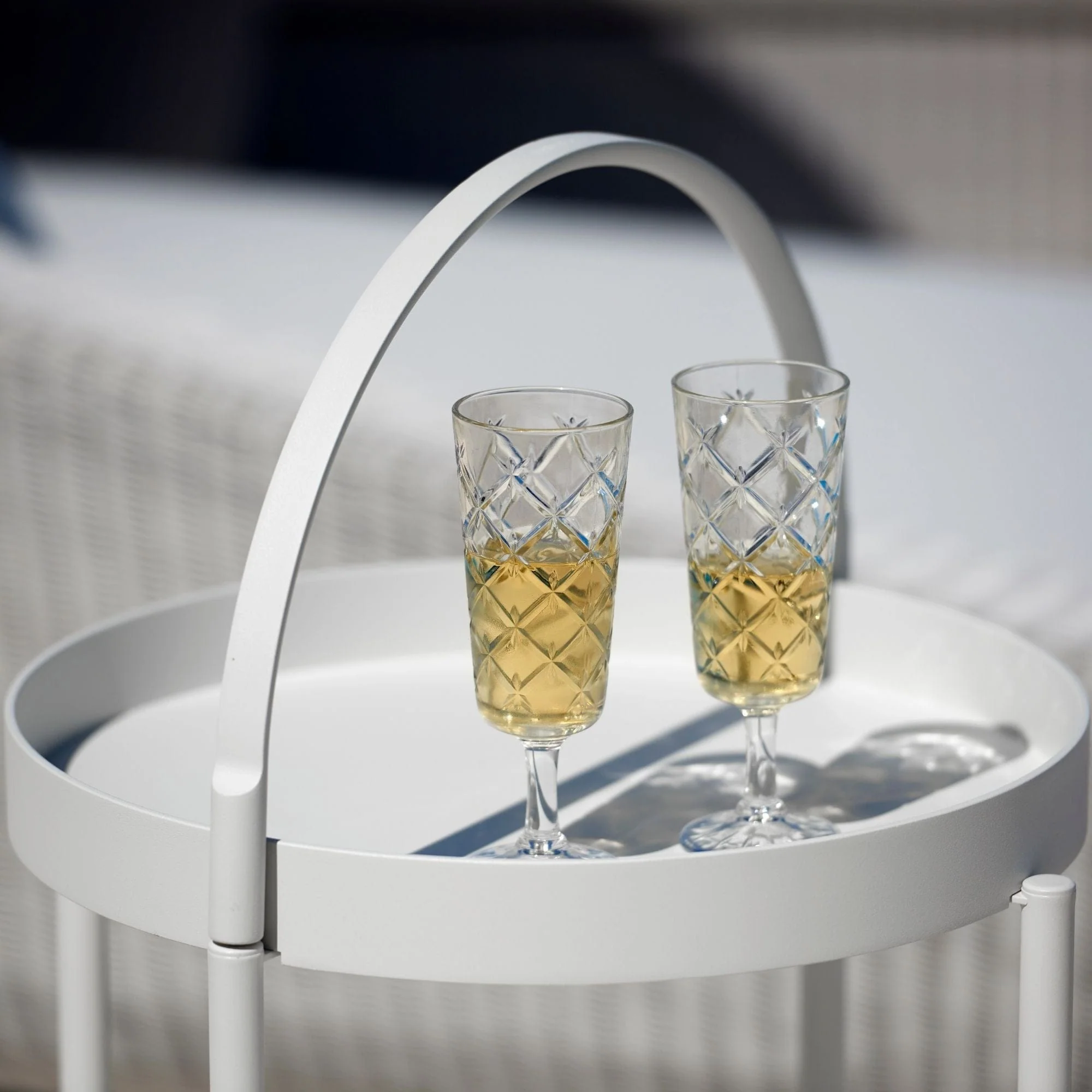 Roll Trolley - White - Image 3