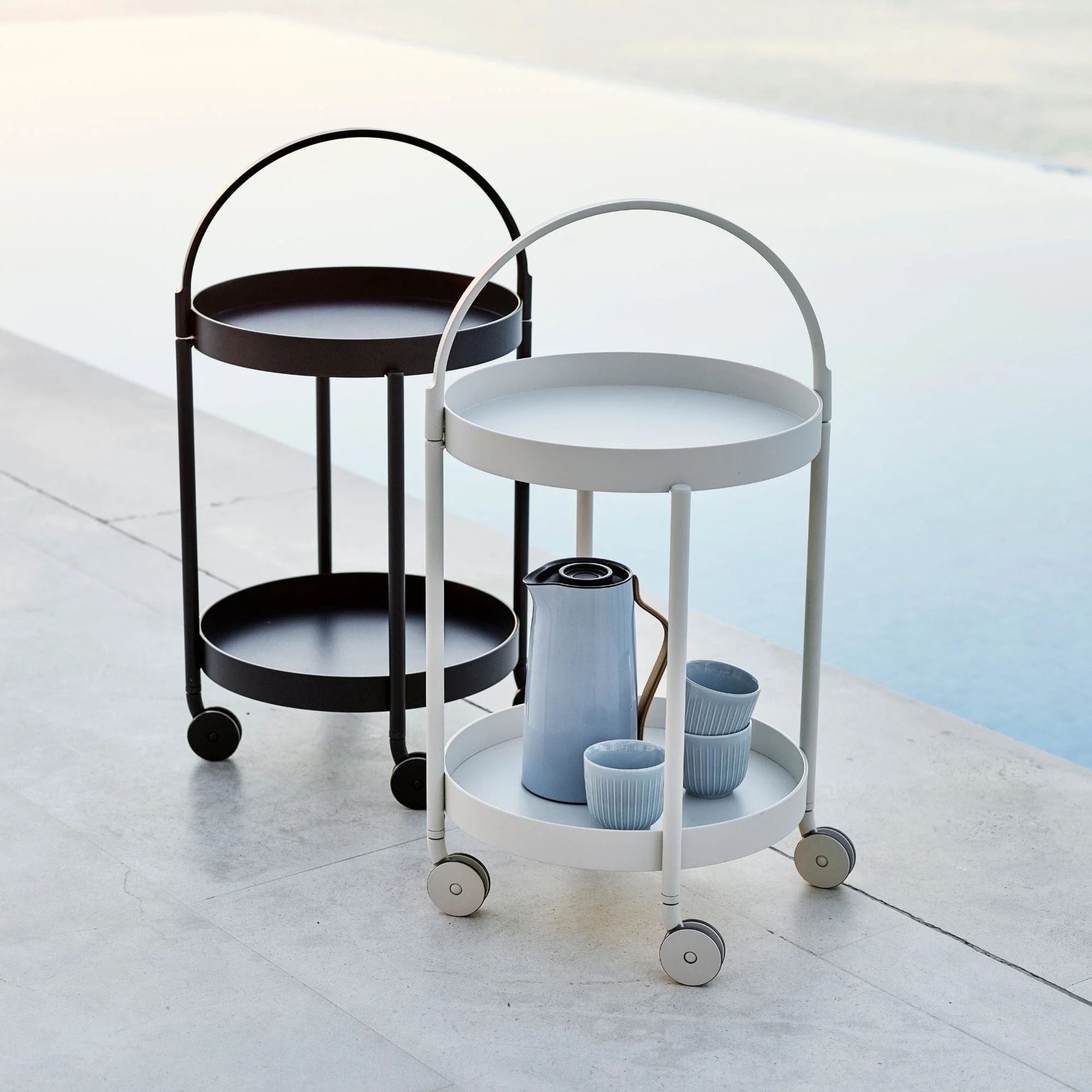 Roll Trolley - White - Image 4