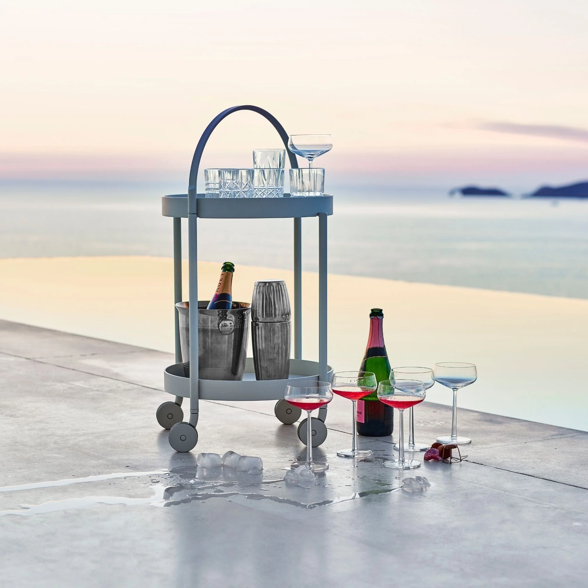 Roll Trolley - White - Image 5