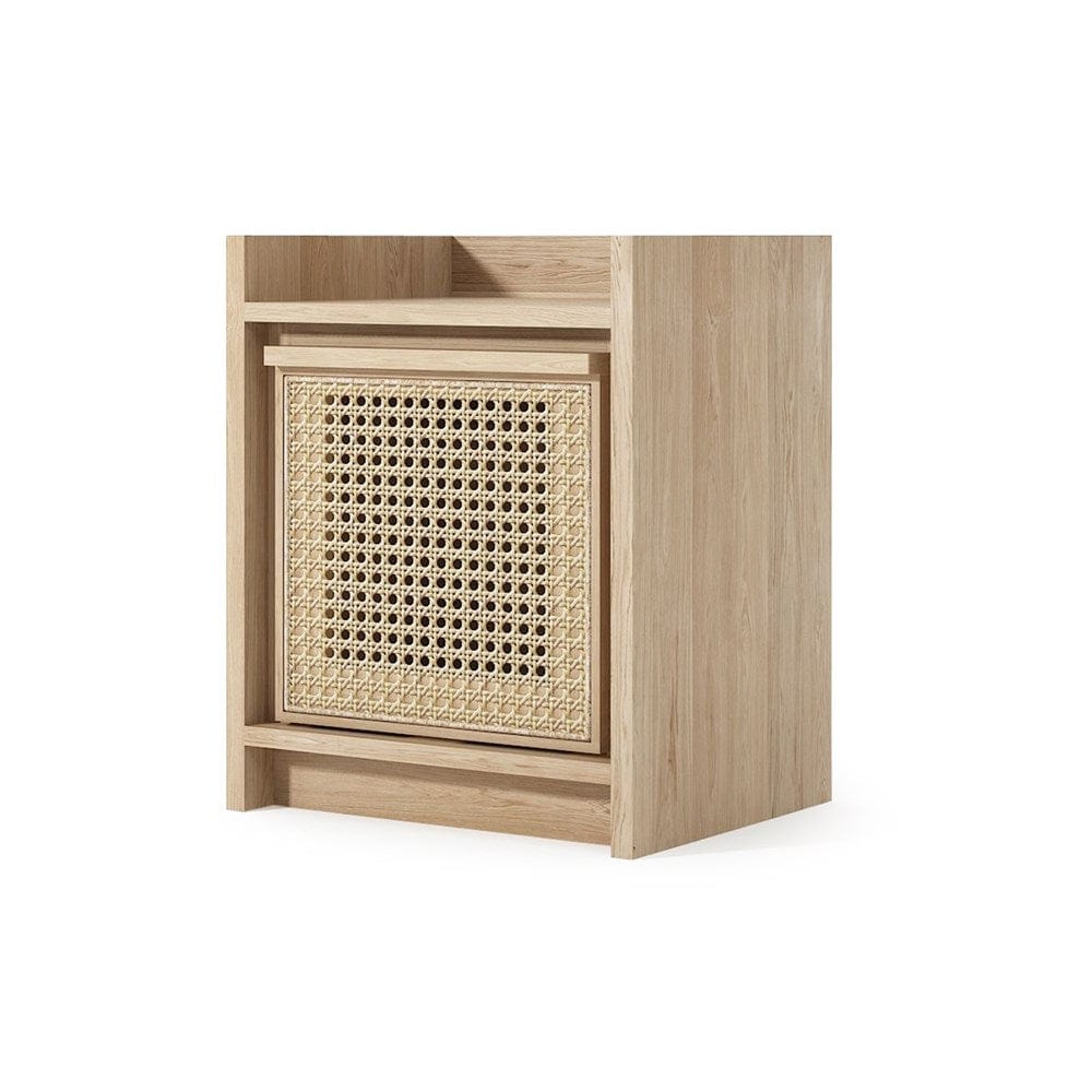 Roots Side Table Right Hinges- European Oak
