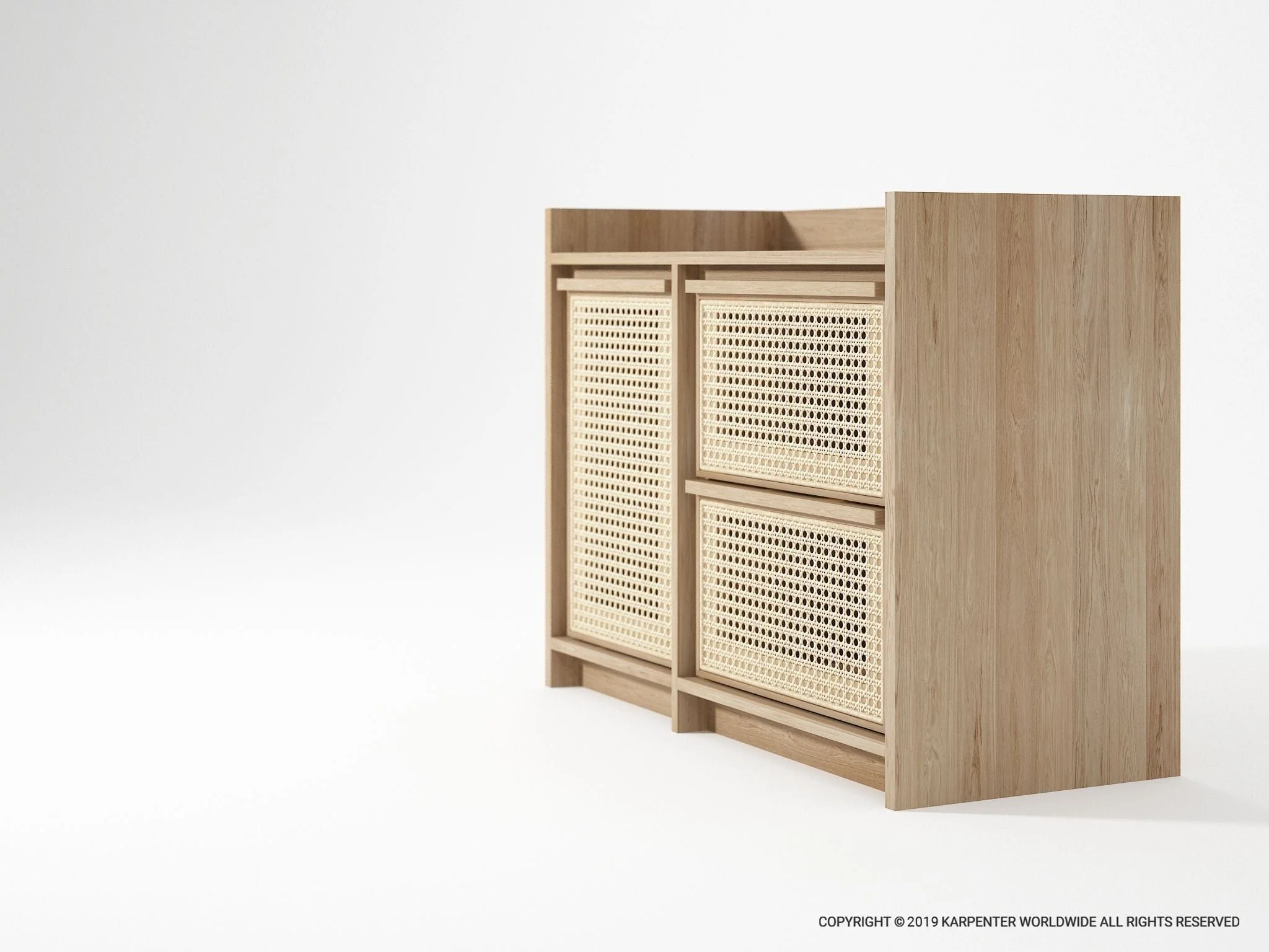 Roots Sideboard - European Oak - Image 4