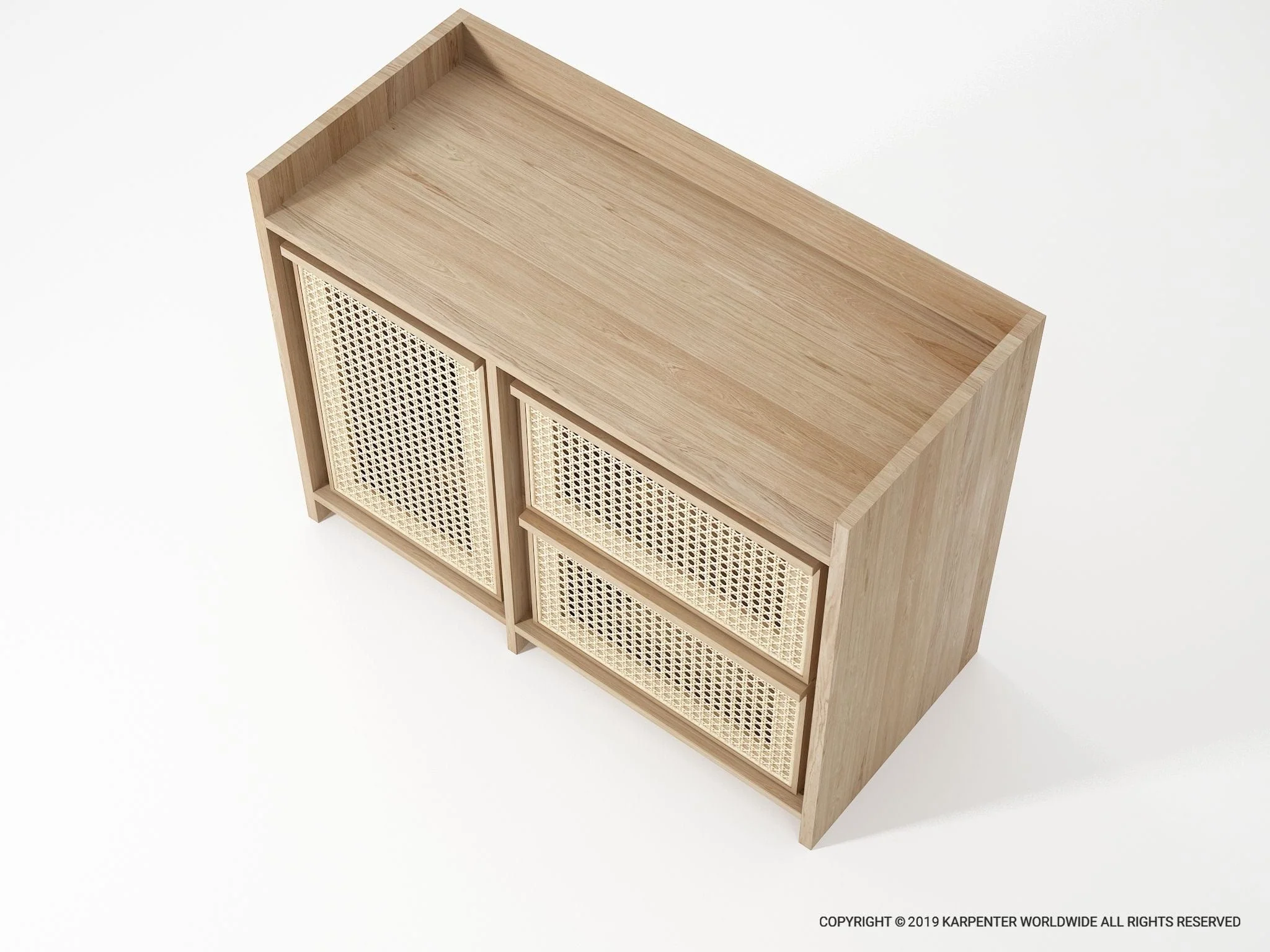 Roots Sideboard - European Oak - Image 5