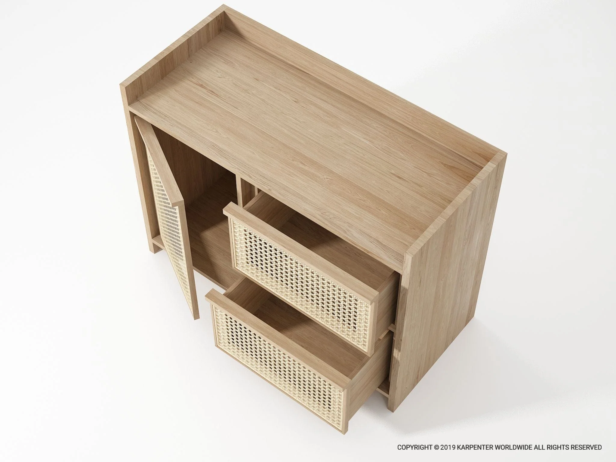Roots Sideboard - European Oak - Image 6