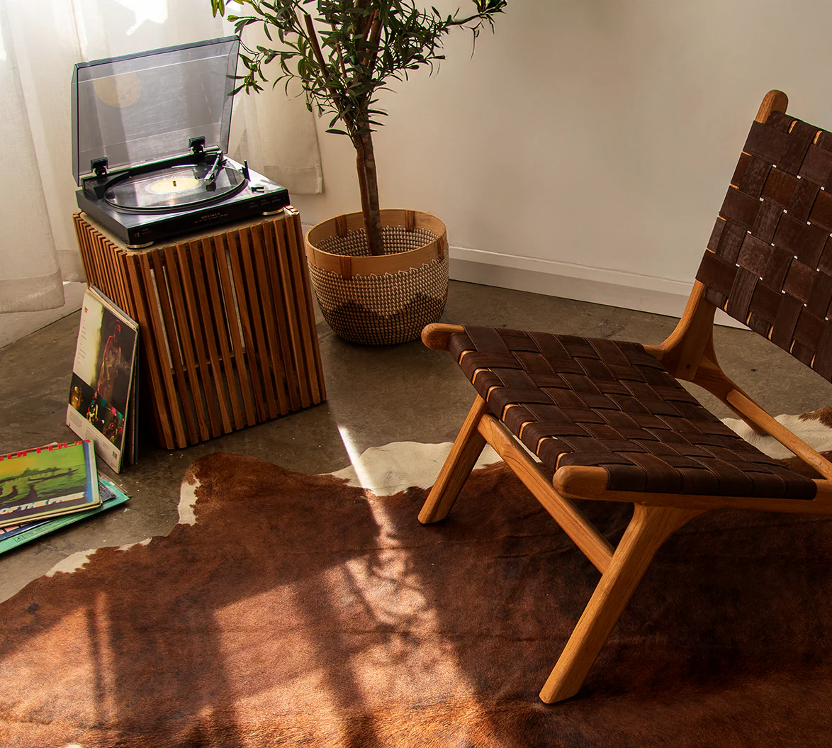 Slats Square Side Table - Image 2