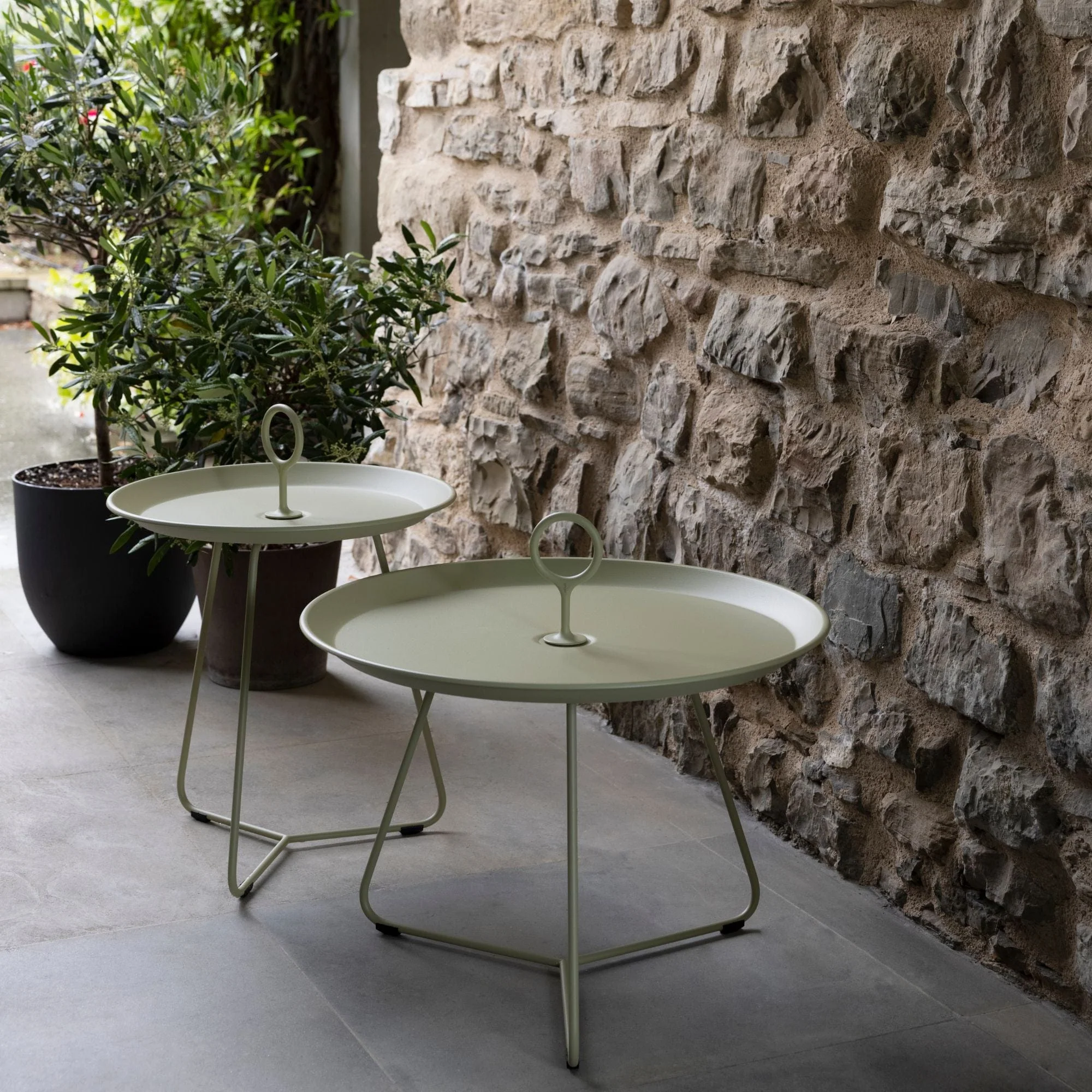 Eyelet Tray Table 45cm - Pistachio - Image 3