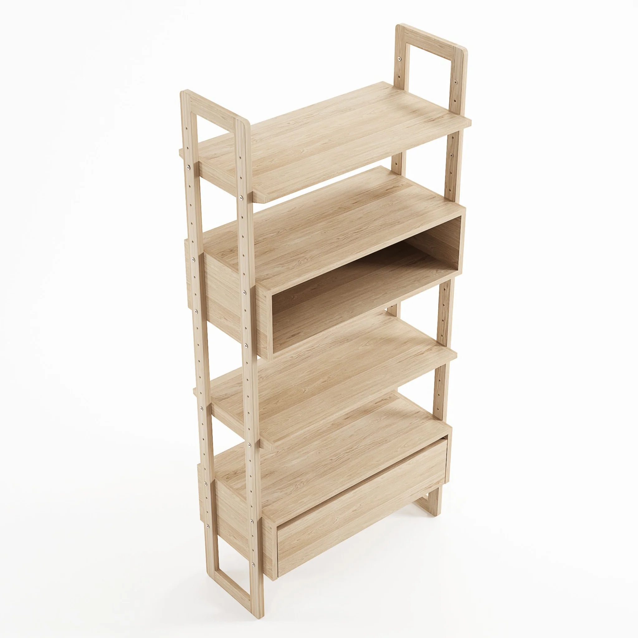 Soho Wall Unit Single - European Oak - Image 7