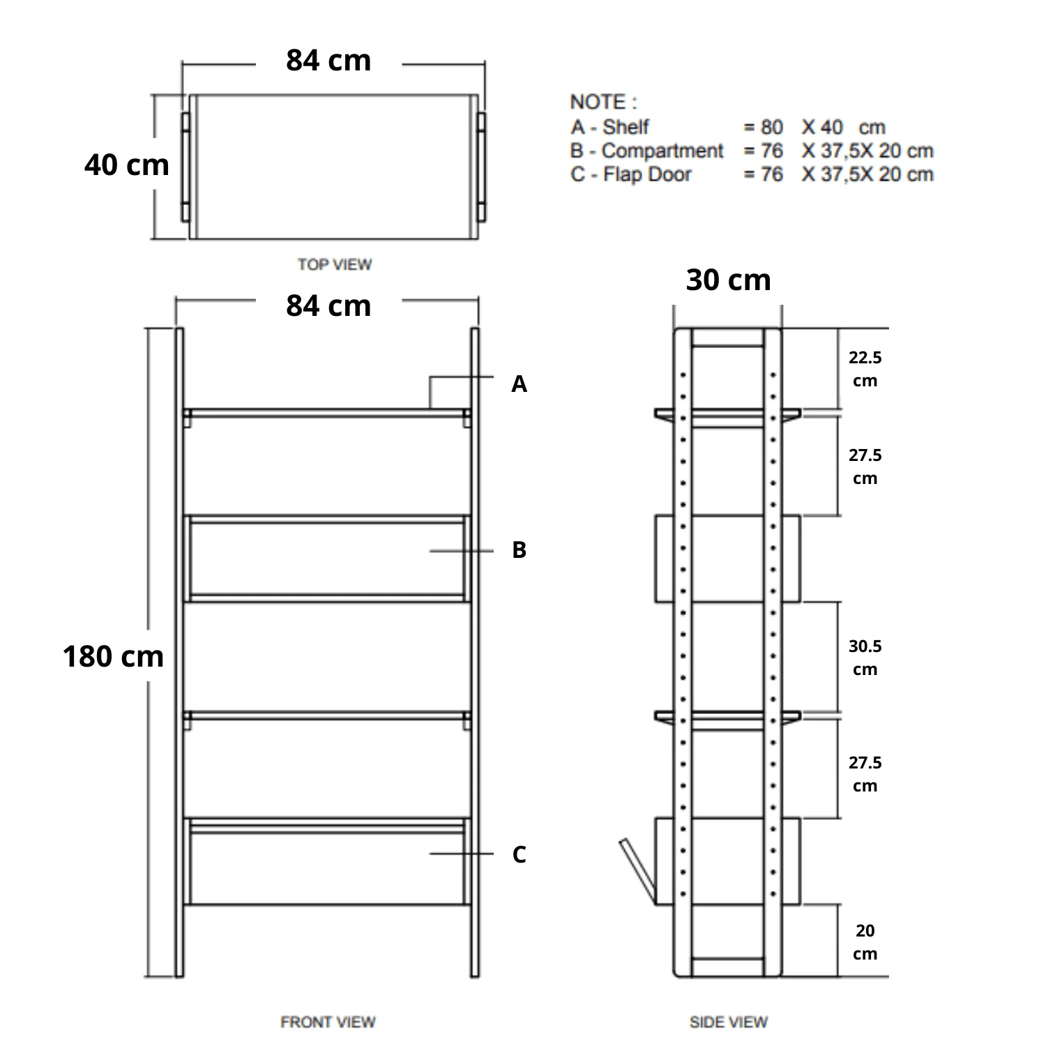 Soho Wall Unit Single - European Oak - Image 8
