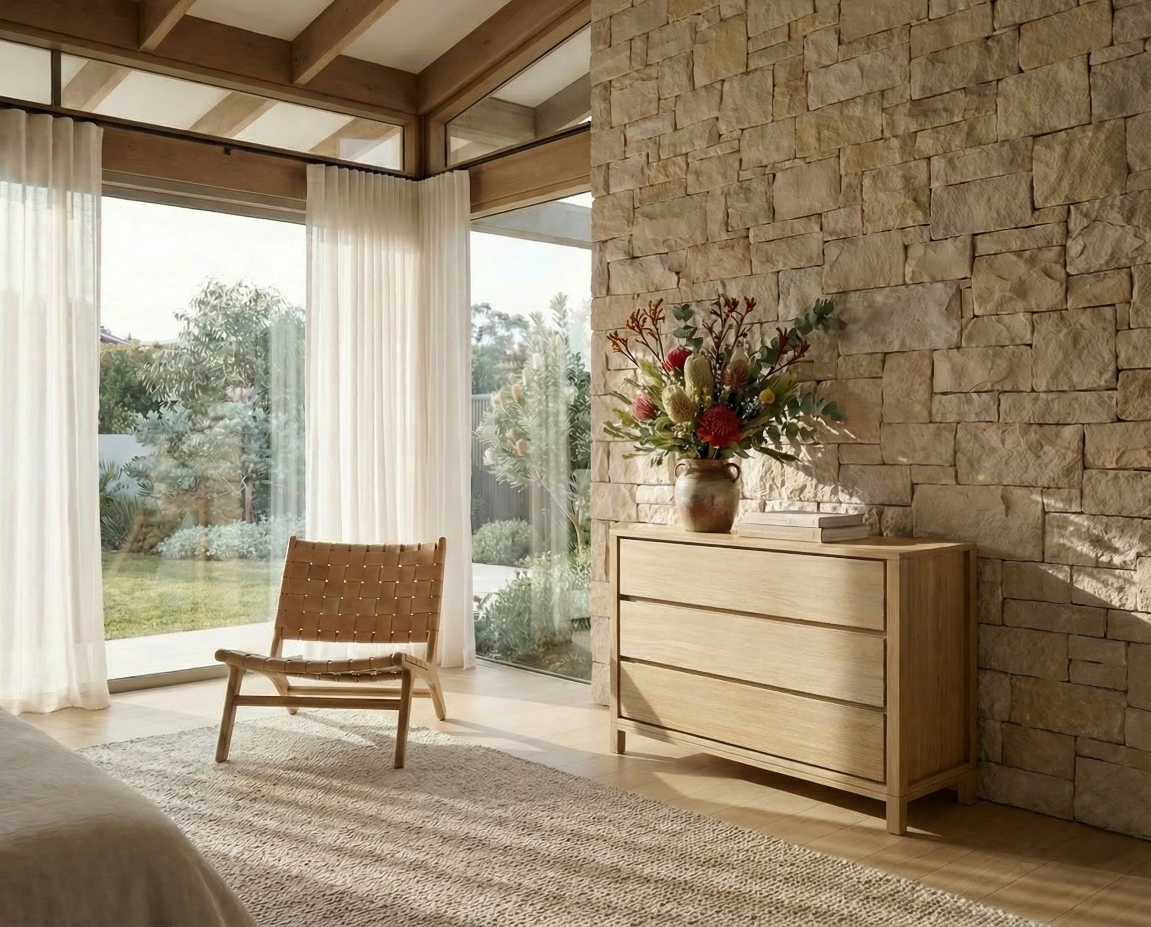 Solid Chest of Drawers - European Oak - Image 2