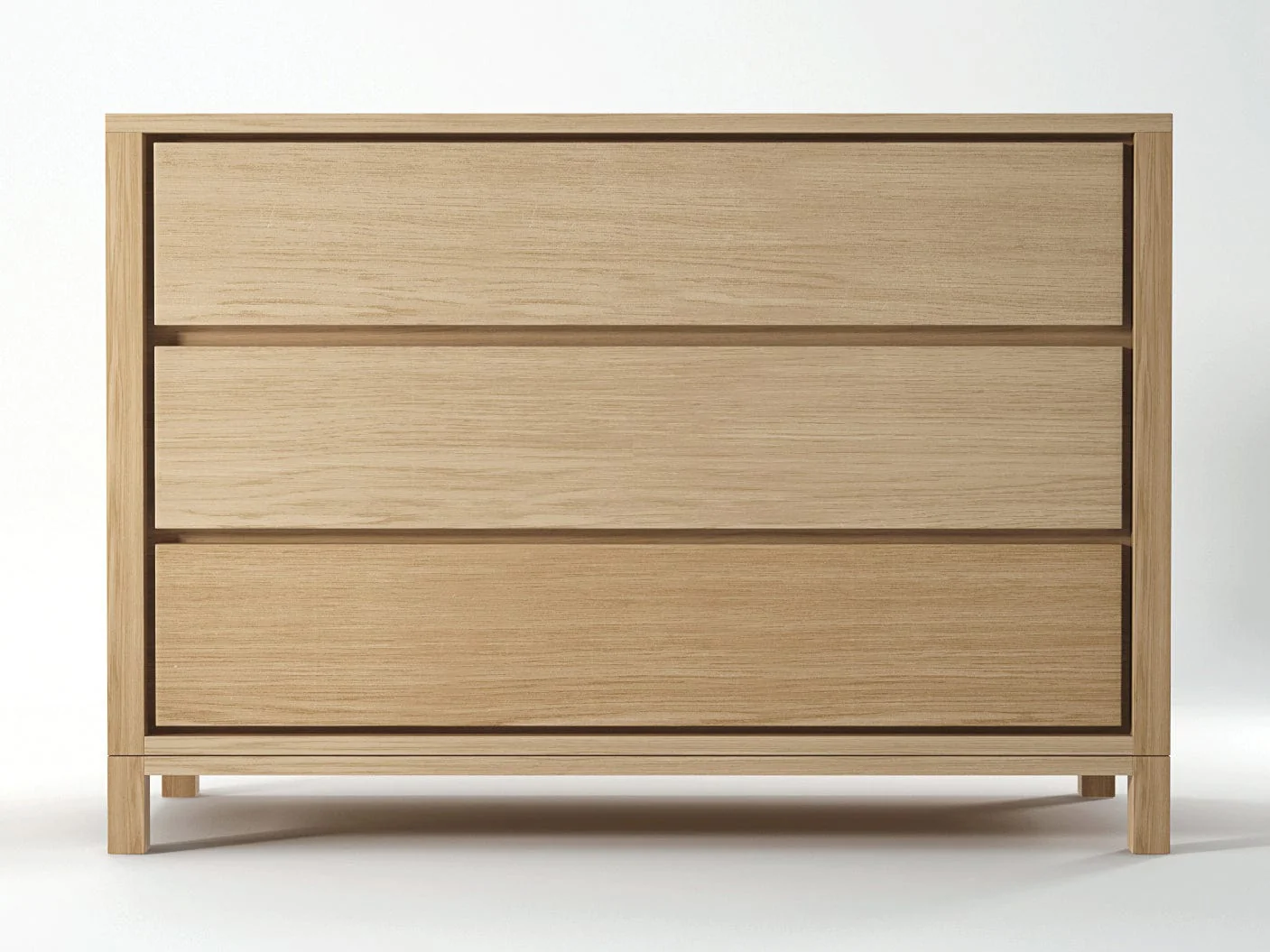 Solid Chest of Drawers - European Oak - Image 5
