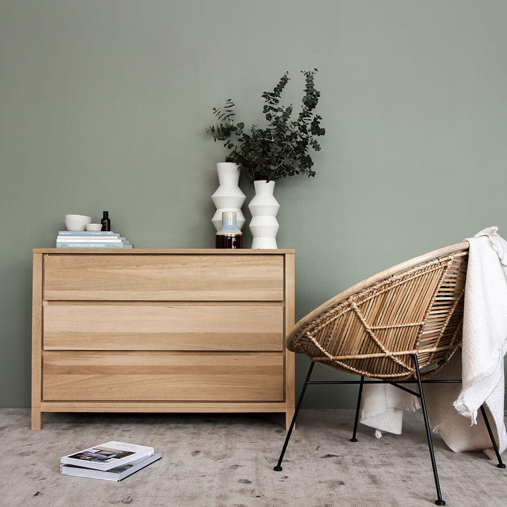 Solid Chest of Drawers - European Oak - Image 6