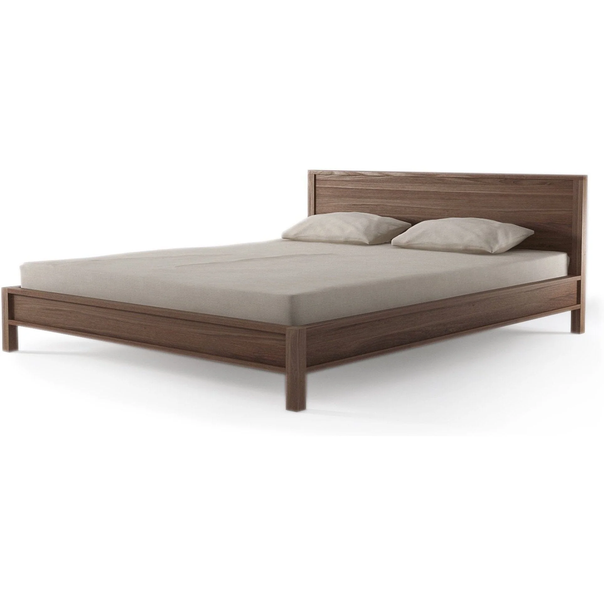 Solid King Bed - FSC Recycled Teak