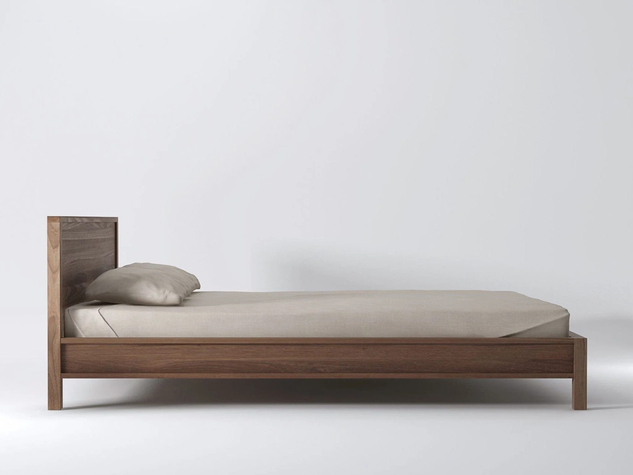 Solid Queen Bed - FSC Recycled Teak - Image 5