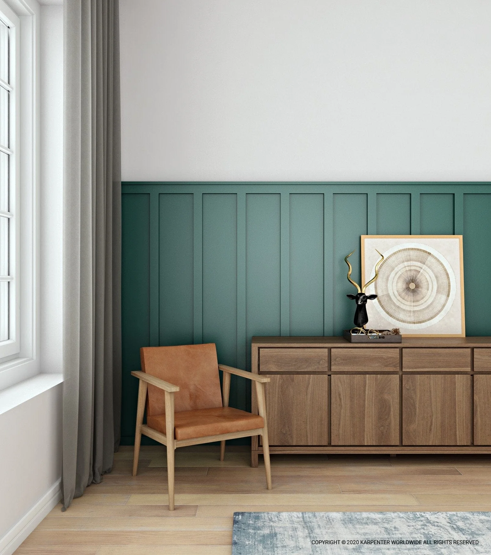 Solid Sideboard - European Oak - Image 7