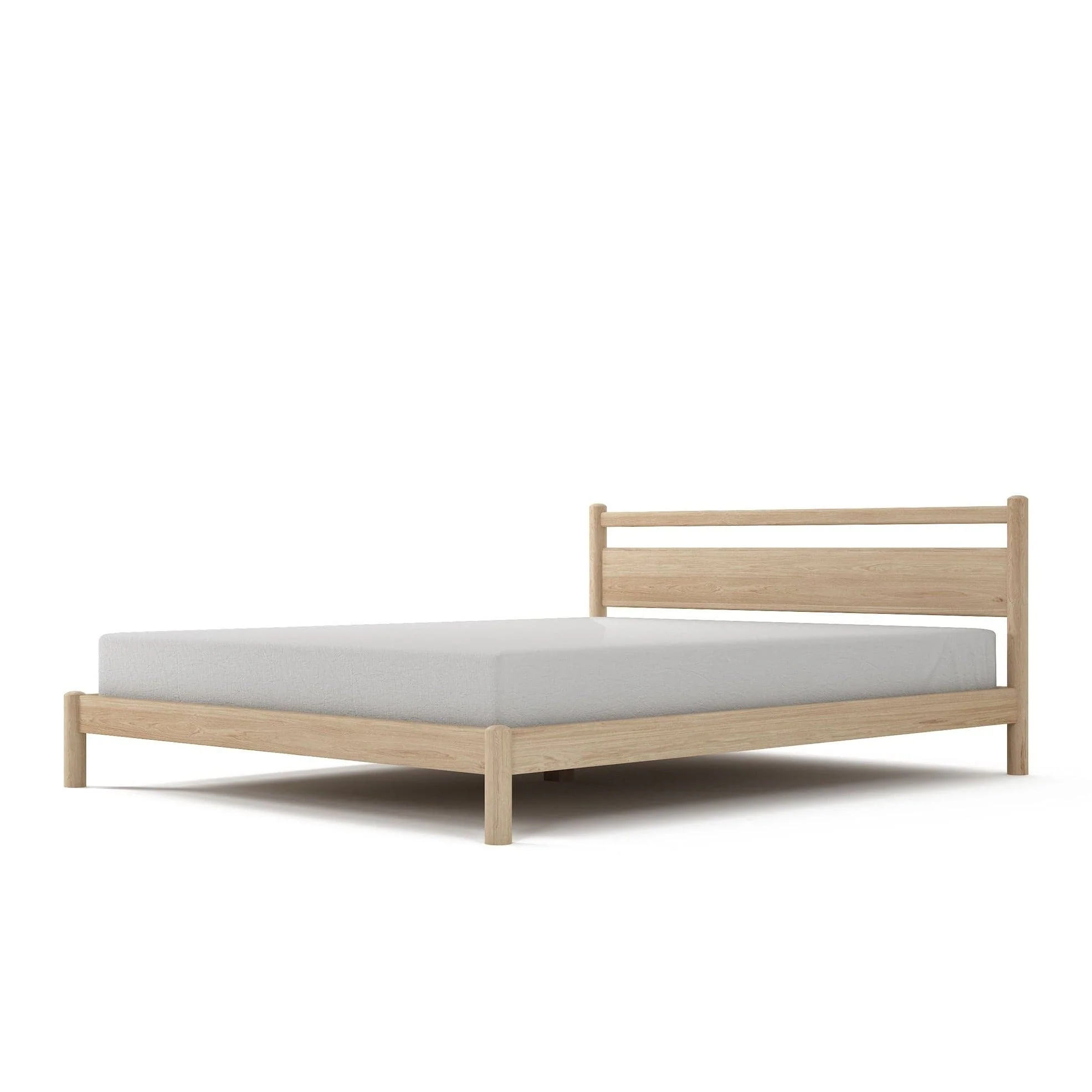 Taku King Bed Model 2 - European White Oak
