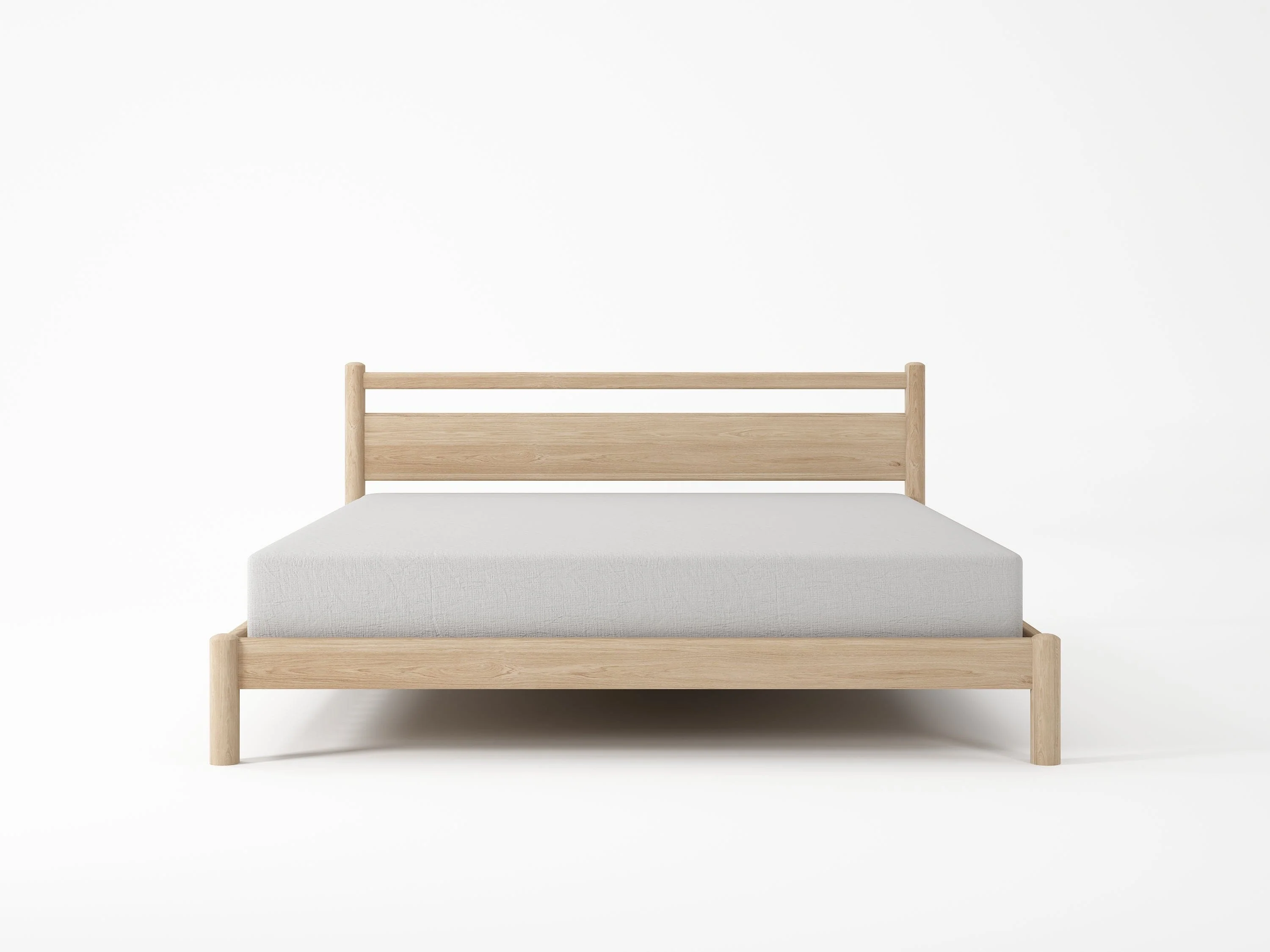 Taku Queen Bed - European White Oak - Image 3