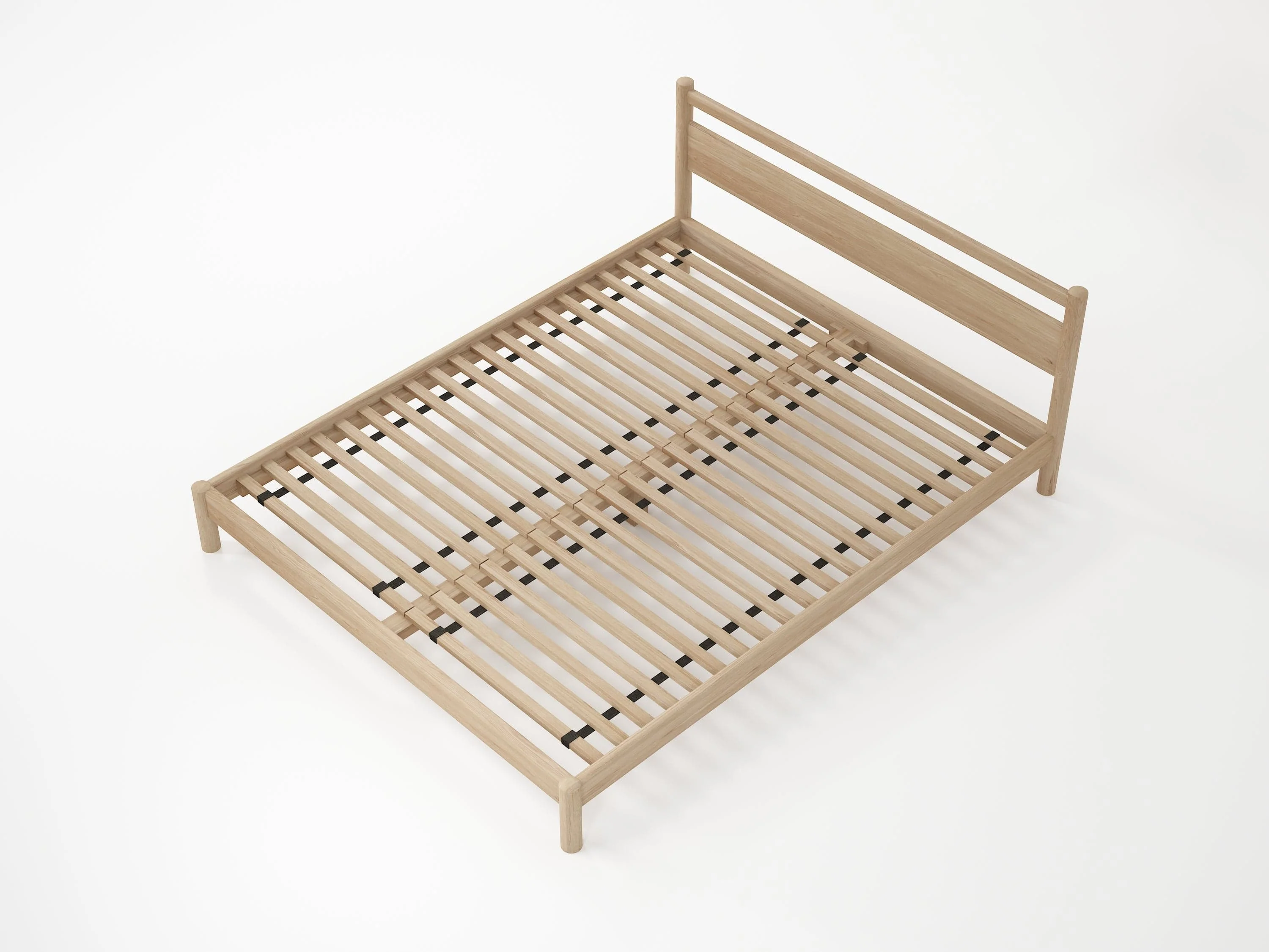 Taku Queen Bed - European White Oak - Image 5