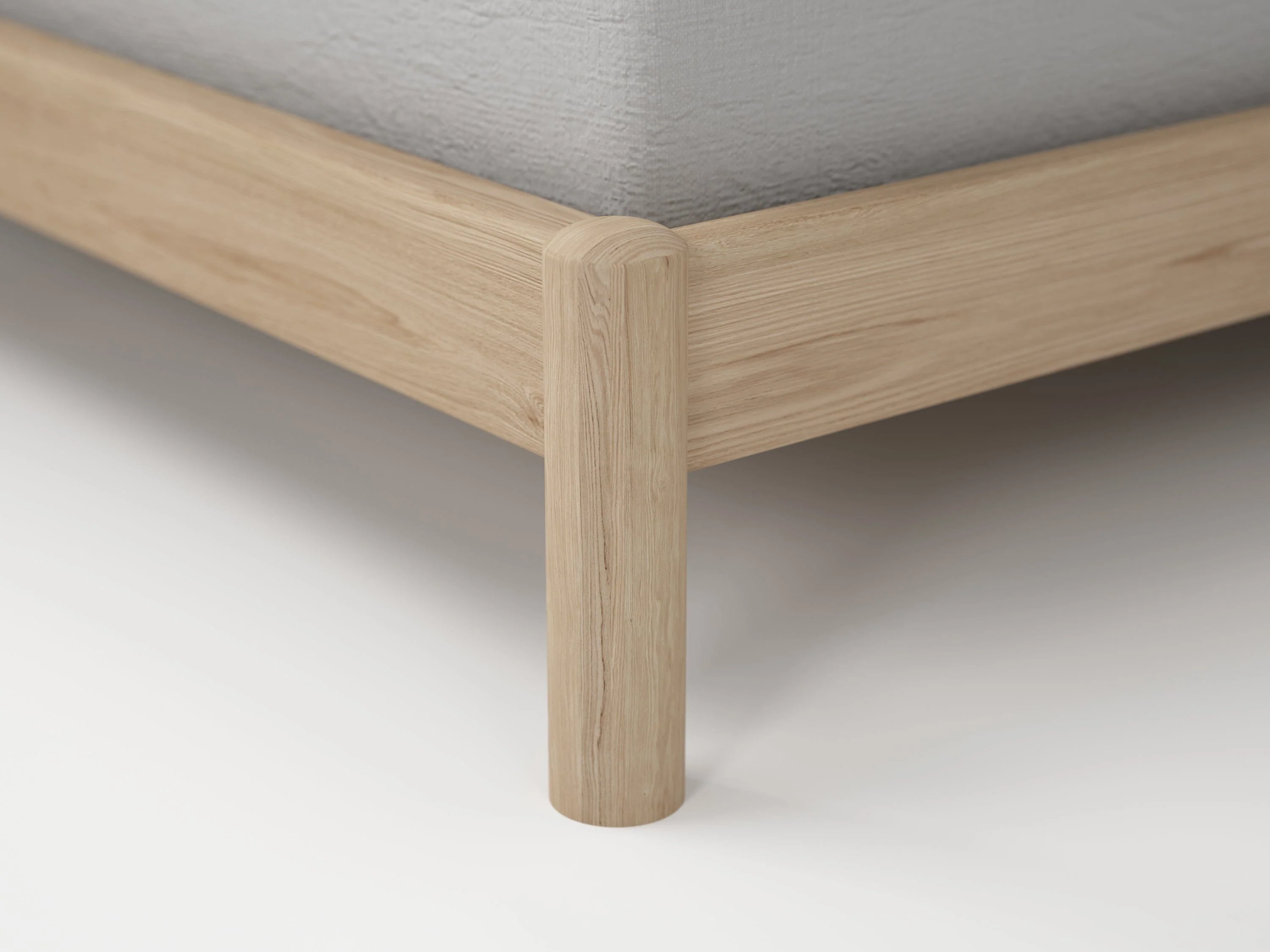Taku Queen Bed - European White Oak - Image 8