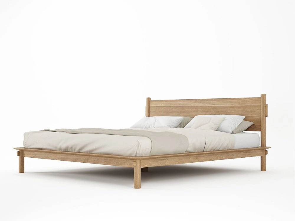 Tenon King Bed - Teak